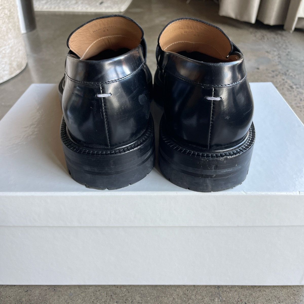 Maison Margiela Maison Margiela Tabi Loafers black size 41 Size US 8.5 / EU 41-42 - 2 Thumbnail