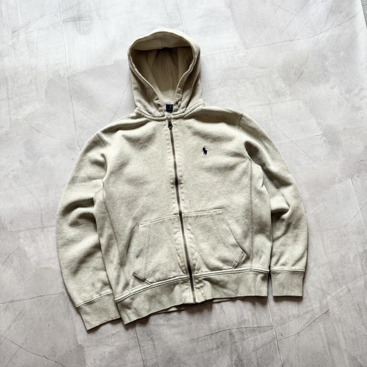 Vintage Polo Ralph Lauren Zip Up Hoodie Jacket RRL Vibe