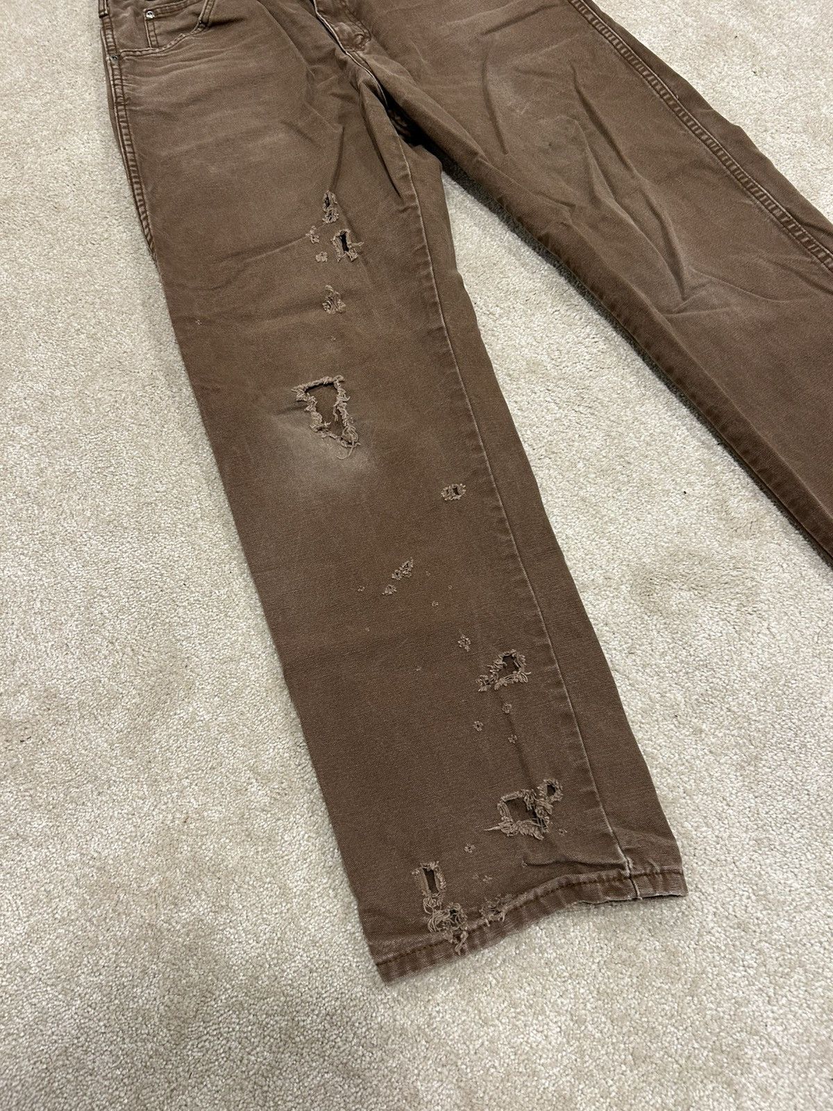 Dickies × Vintage Vintage Dickies Distressed Denim Jeans Size US 32 / EU 48 - 2 Thumbnail