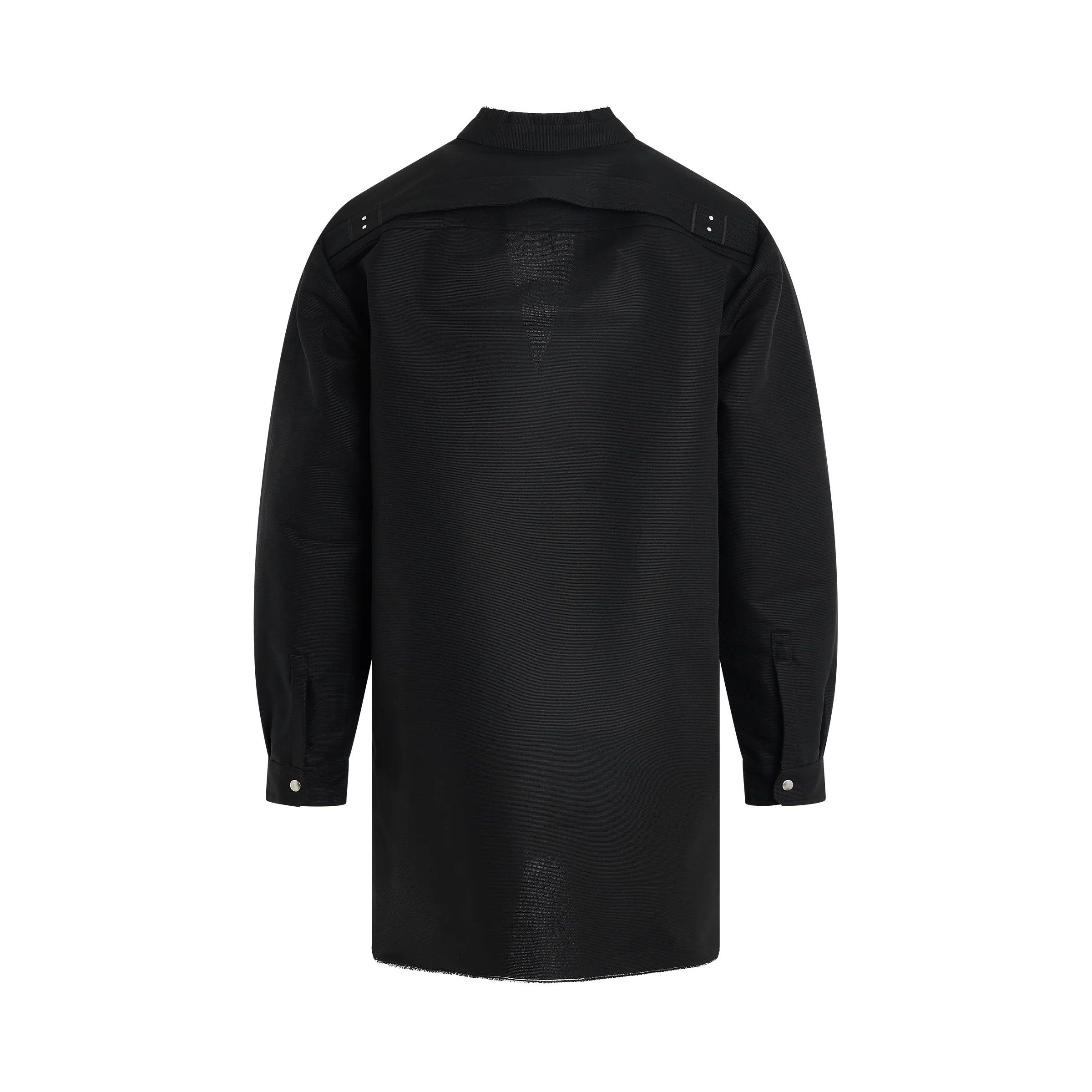 Rick Owens o1mris0824 Jumbo Outershirt in Black Size US M / EU 48-50 / 2 - 4 Thumbnail