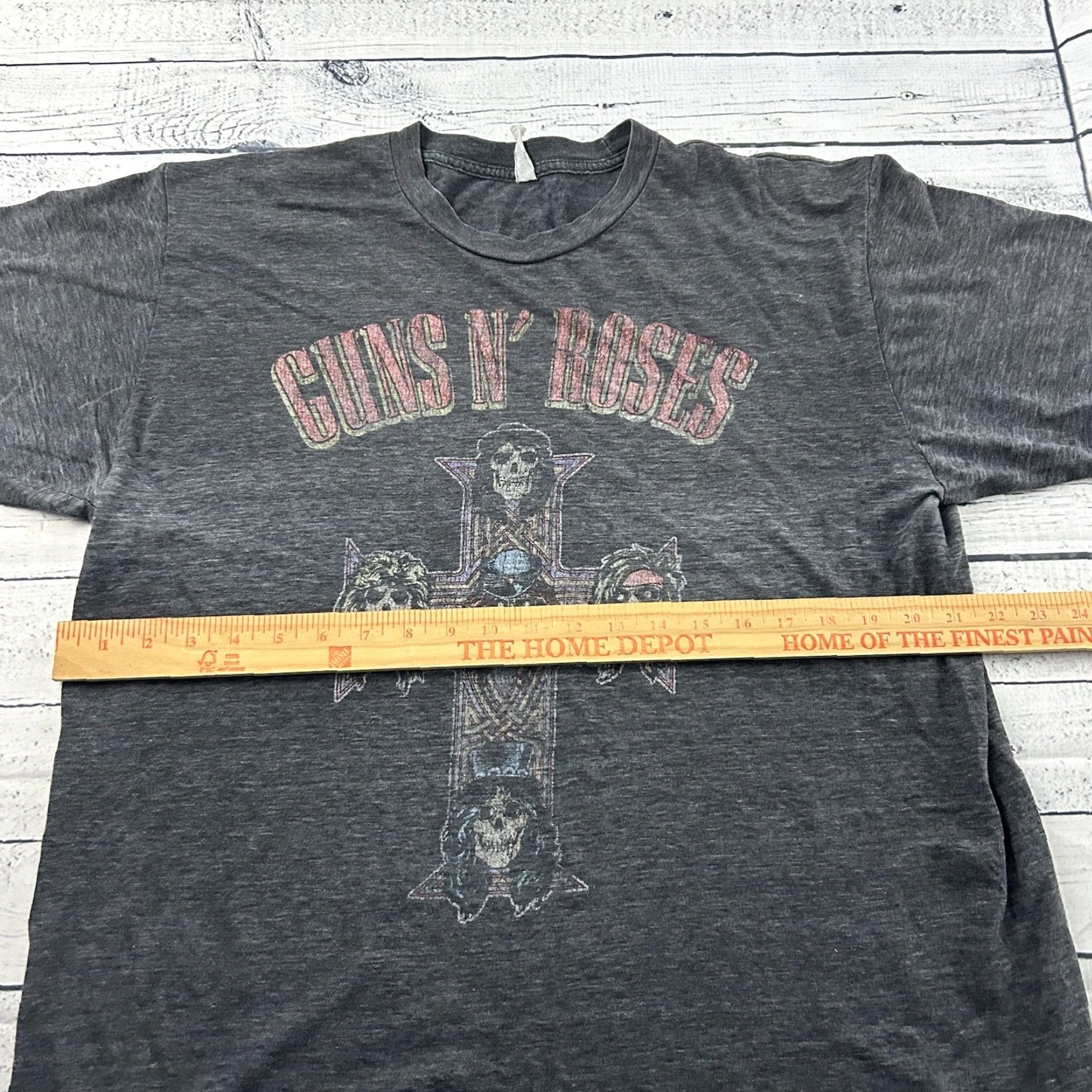 Vintage Guns N Roses Short Sleeve T Shirt Men's XL Gray Appetite for Destruction Size US XL / EU 56 / 4 - 3 Thumbnail