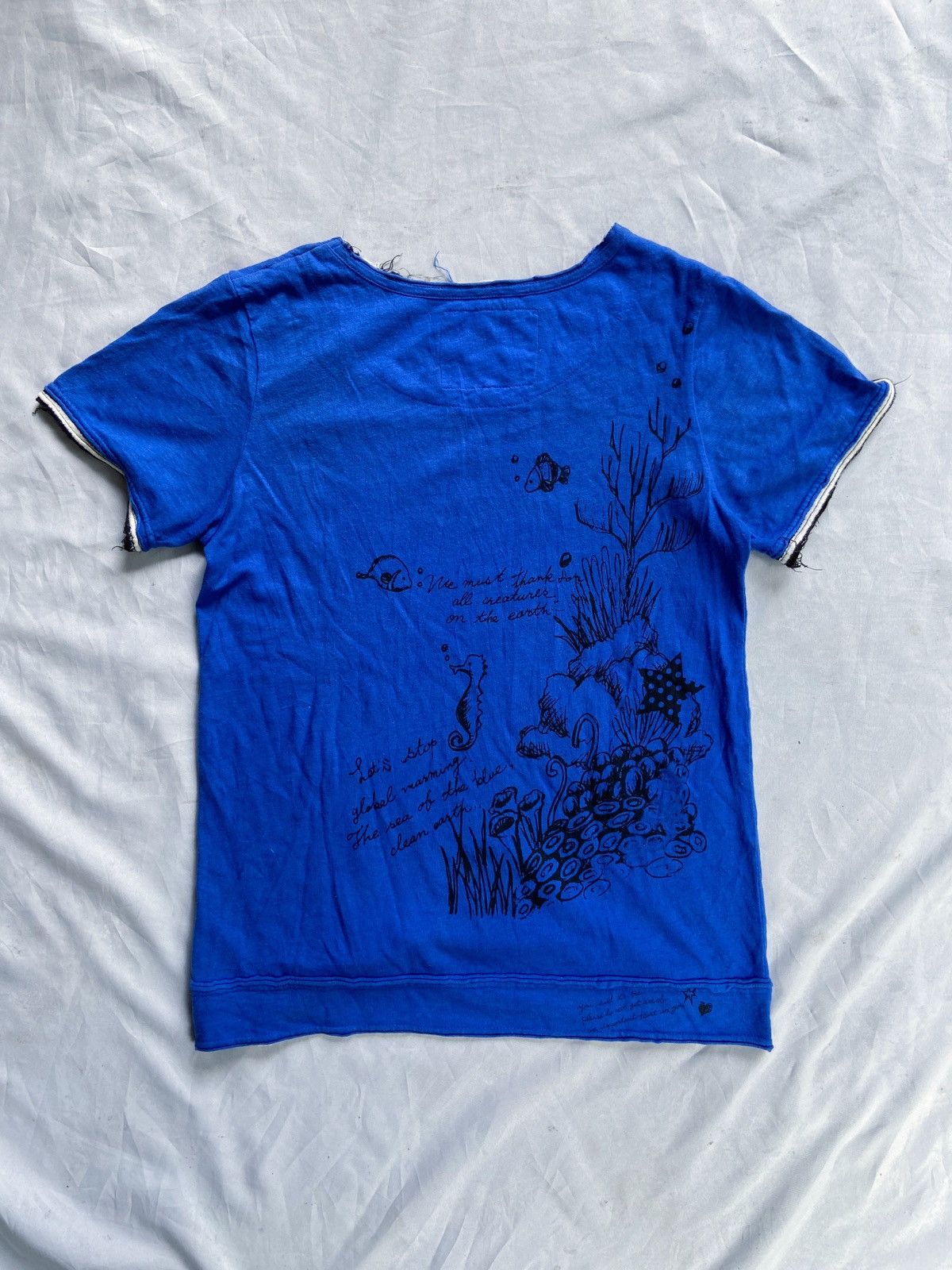 Beauty Beast × Hysteric Glamour × Japanese Brand 🌸SCOLAR DOUBLE LAYER TEE Size US S / EU 44-46 / 1 - 2 Thumbnail