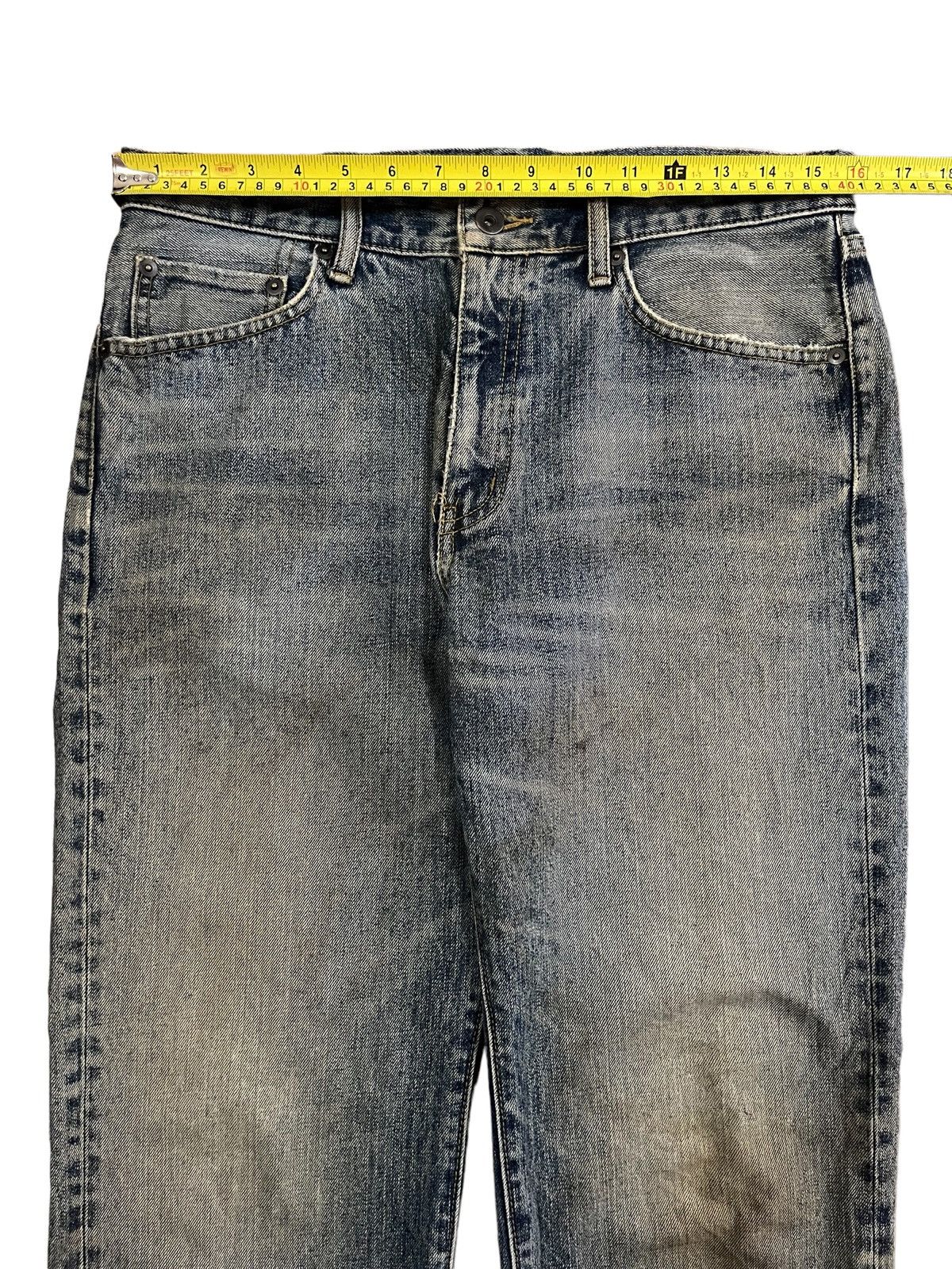Japanese Brand Vintage Japanese Brand Uniqlo Blue Mud Washed Loose Fit Jean Size US 32 / EU 48 - 11 Thumbnail