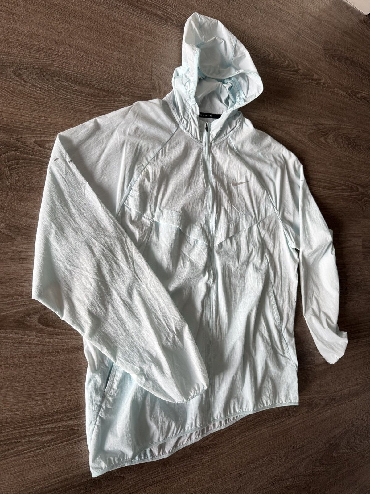 Nike Nike Stride Icy Blu running jacket Size US L / EU 52-54 / 3 - 4 Thumbnail