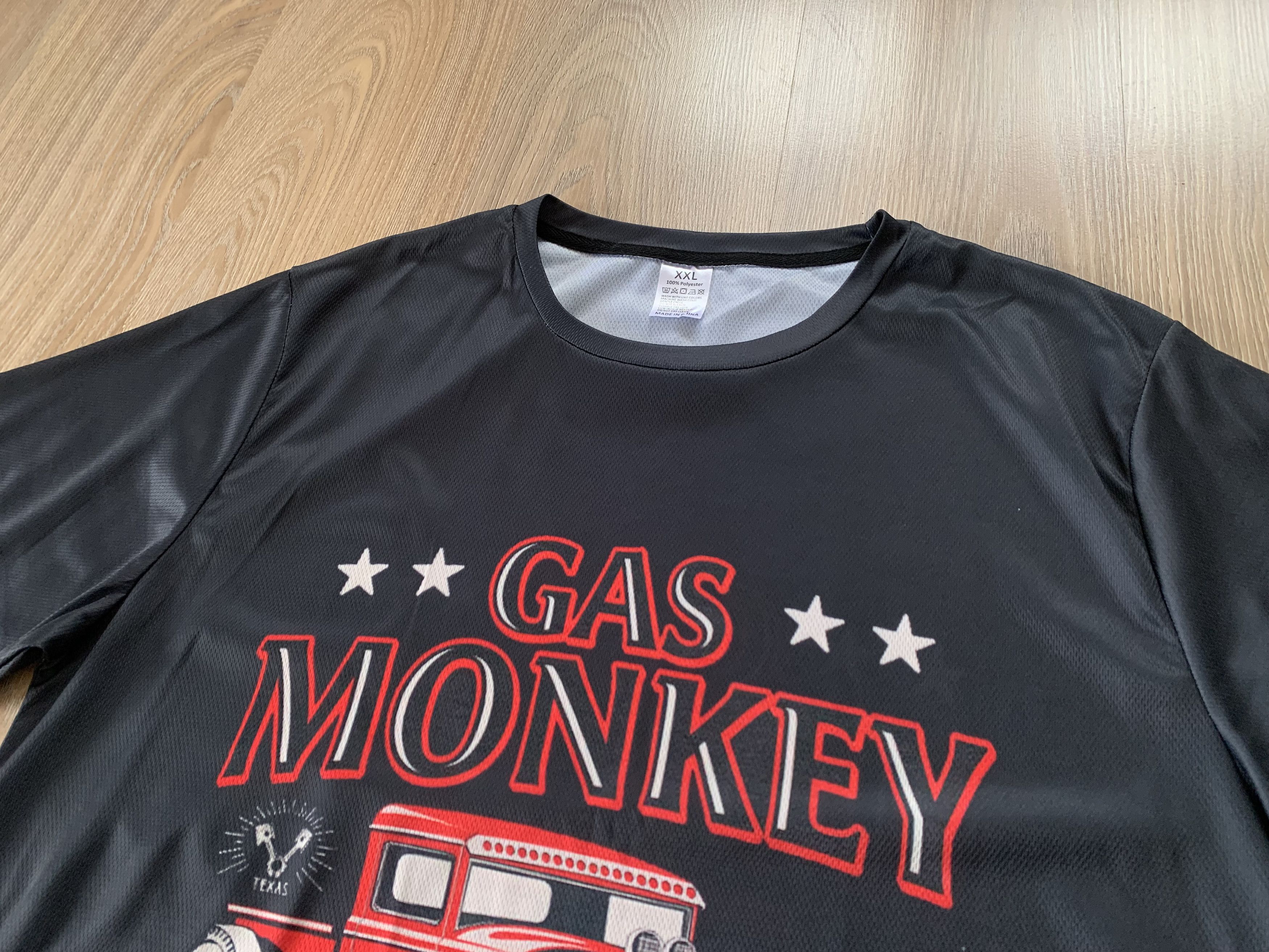 Japanese Brand Gas Monkey Garage Printed Training T-Shirt Size US XXL / EU 58 / 5 - 4 Thumbnail