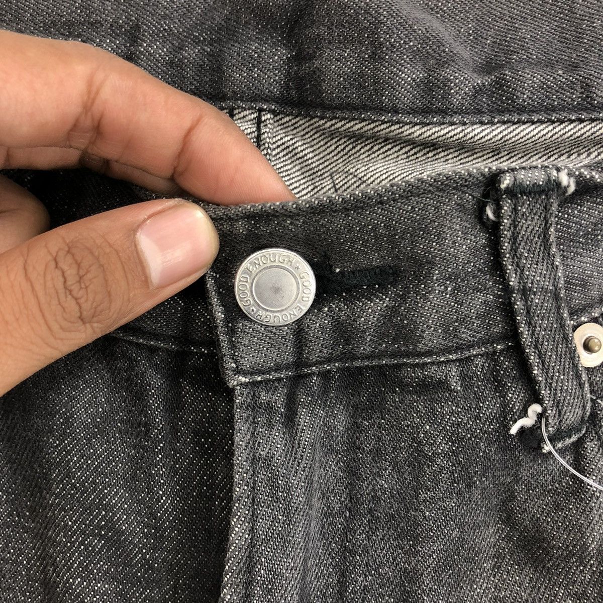 GOODENOUGH × Hiroshi Fujiwara × Japanese Brand Vintage Goodenough x Fragment Design Selvedge Red Line Jeans Size US 34 / EU 50 - 7 Thumbnail