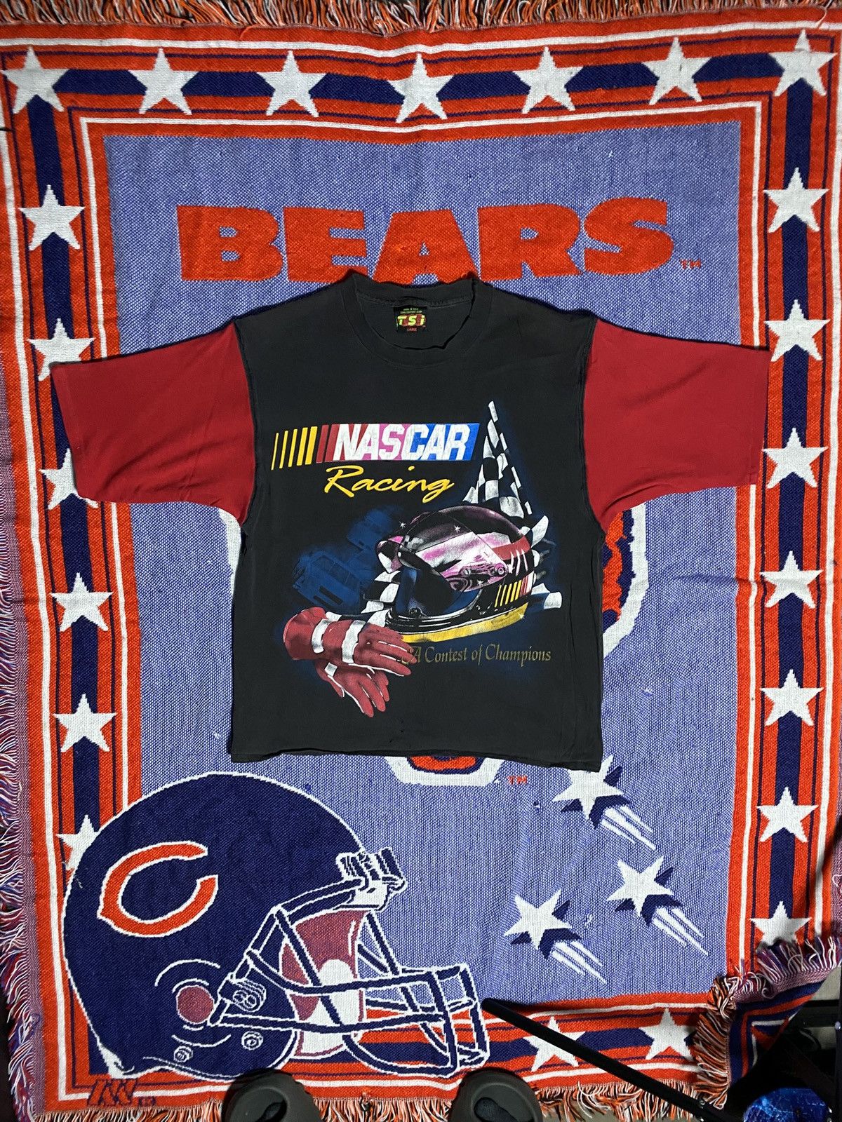 NASCAR × Vintage Vintage 90s NASCAR Racing Women’s shirt Size L / US 10 / IT 46 - 1 Thumbnail