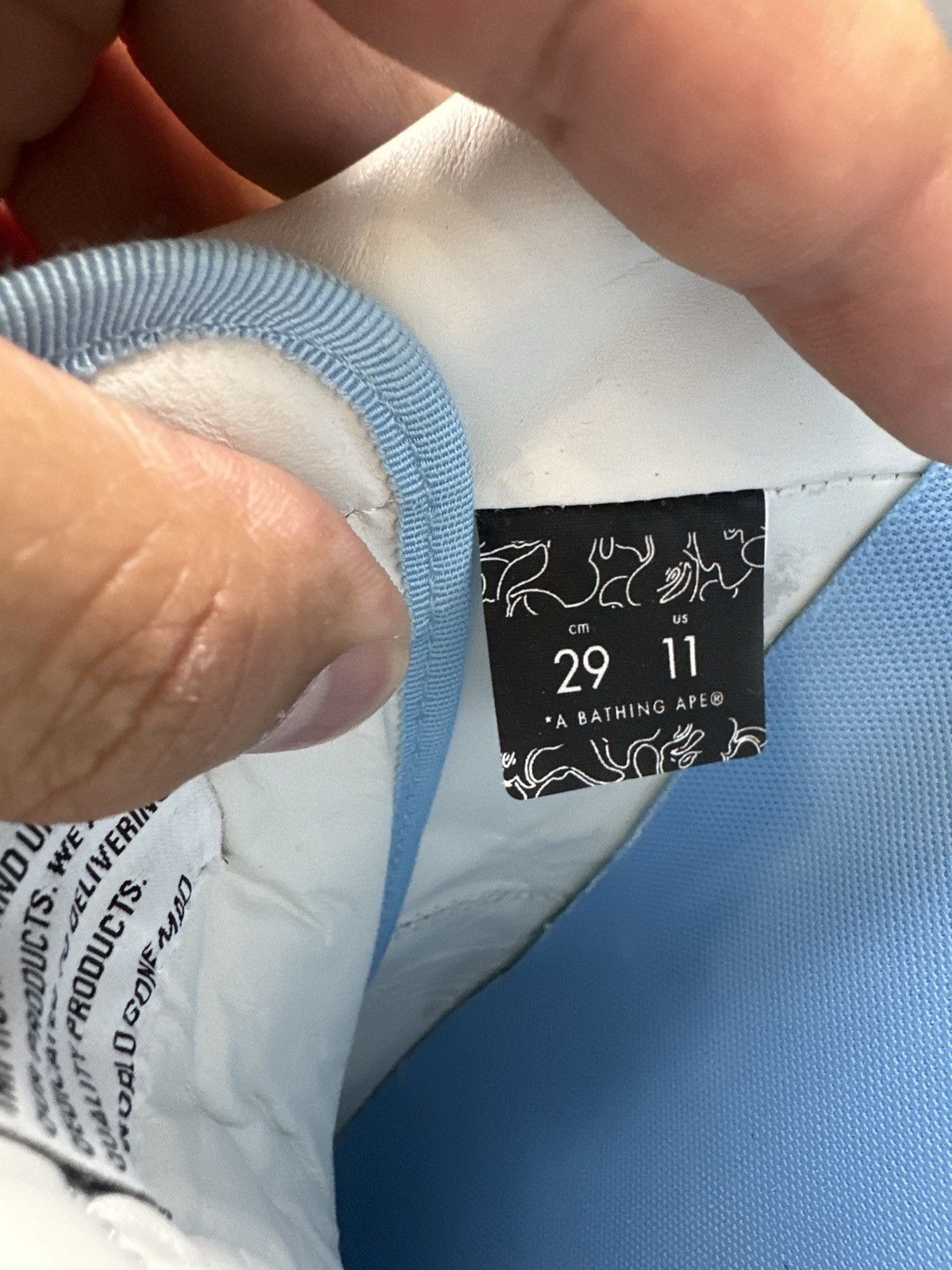 Bape Bapesta Size US 11 / EU 44 - 10 Thumbnail