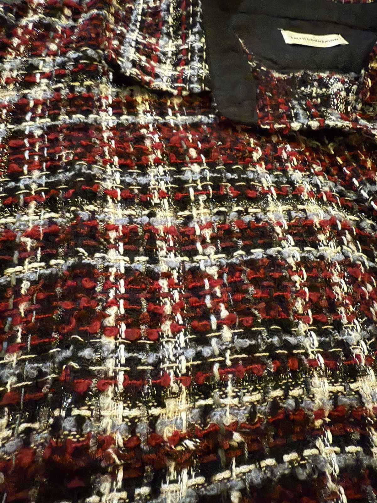 Faith Connexion Faith Connection Tweed Button Up Shirt Jacket Small Size S / US 4 / IT 40 - 2 Thumbnail