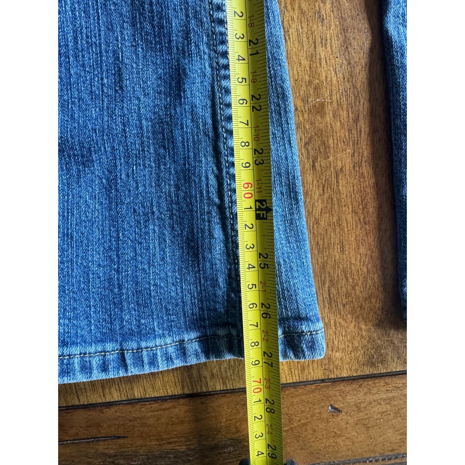 Other Vintage Y2K Wet Seal Low Rise Flare Jeans Size 5 Short Size 27" / US 4 / IT 40 - 9 Thumbnail