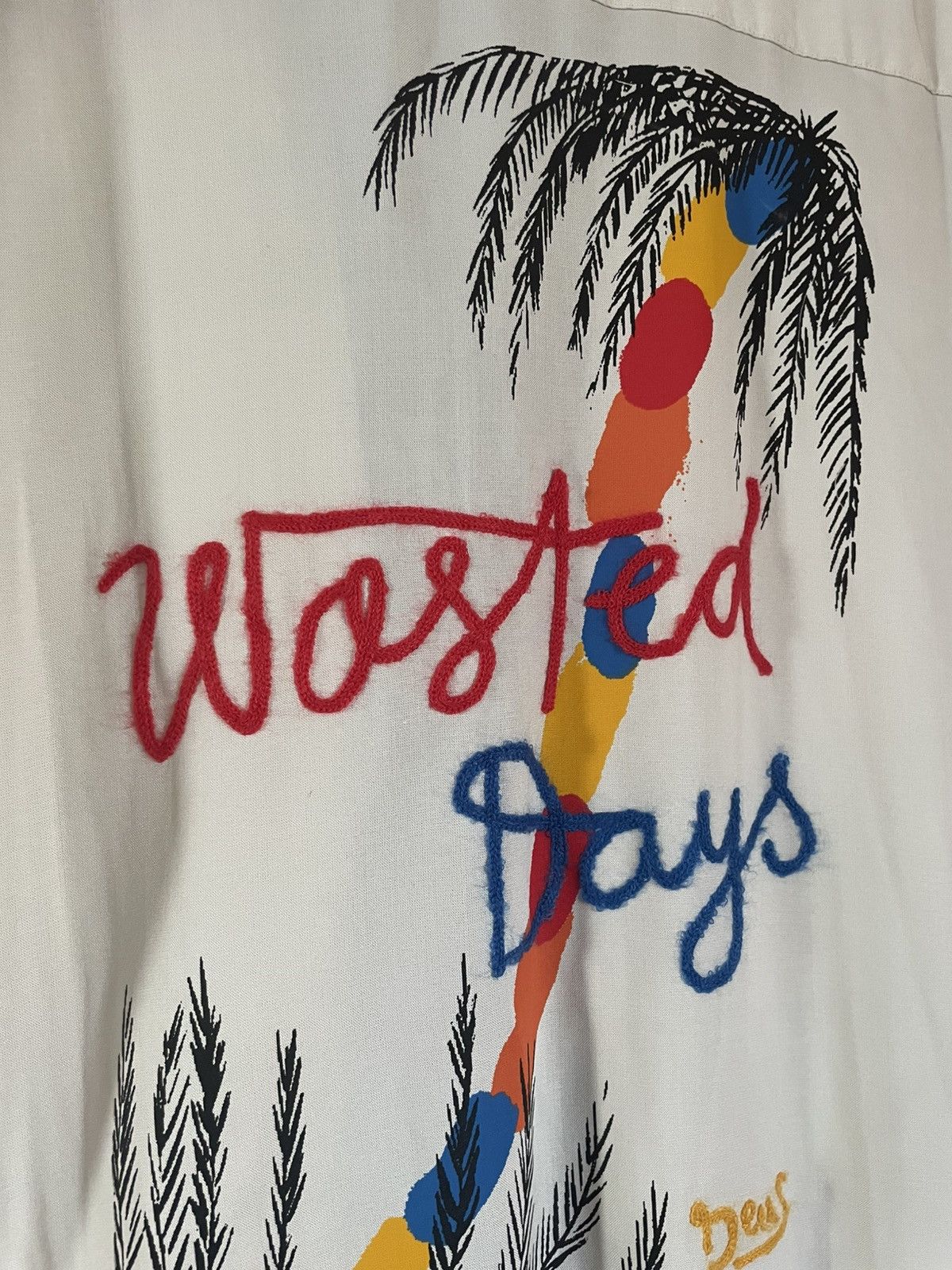 Deus Customs X McNeil camp lapel shirt