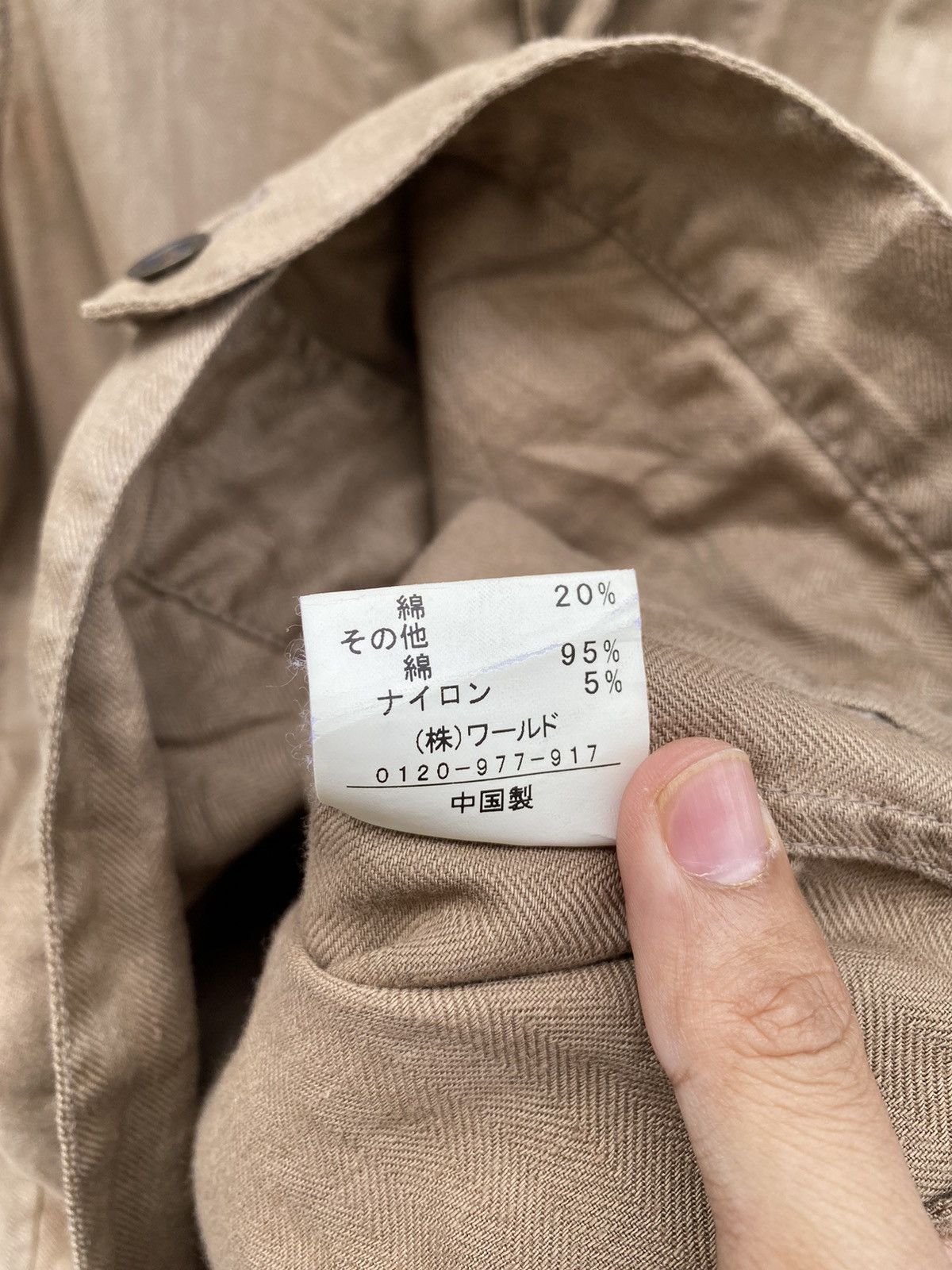 Japanese Brand × Takeo Kikuchi × Vintage 🔥RARE🔥 Vtg Japanese Designer Takeo Kikuchi Herringbone Shirt Size US M / EU 48-50 / 2 - 18 Thumbnail