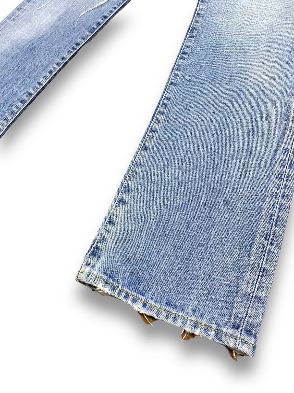 Undercover × Uniqlo Vintage Uniqlo S002 Blue Wash Distressed Grunge Jeans Size US 29 - 12 Thumbnail