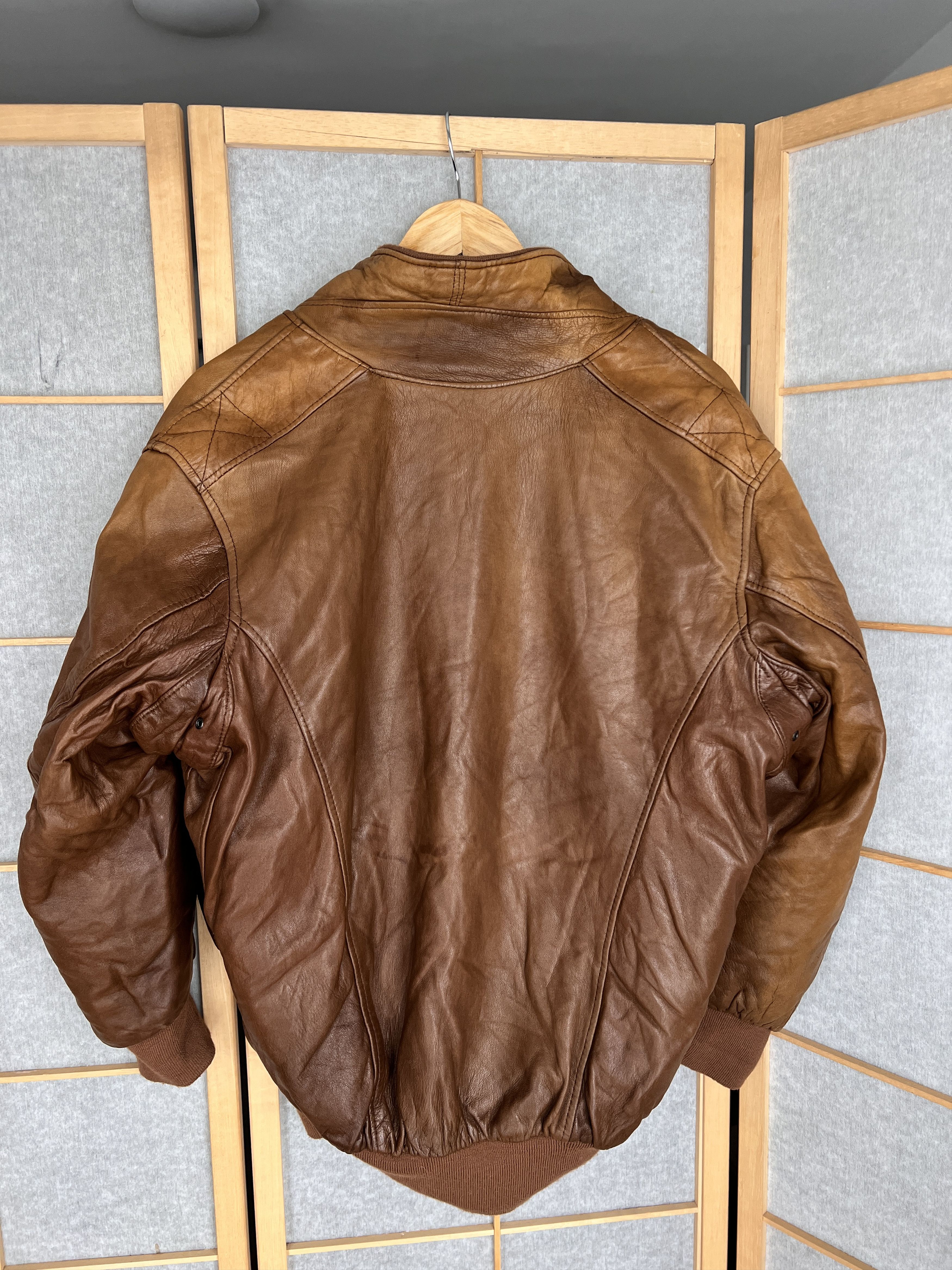 Hysteric Glamour Crazy vintage 90s lambskin leather bomber jacket opium japan Size US S / EU 44-46 / 1 - 22 Thumbnail