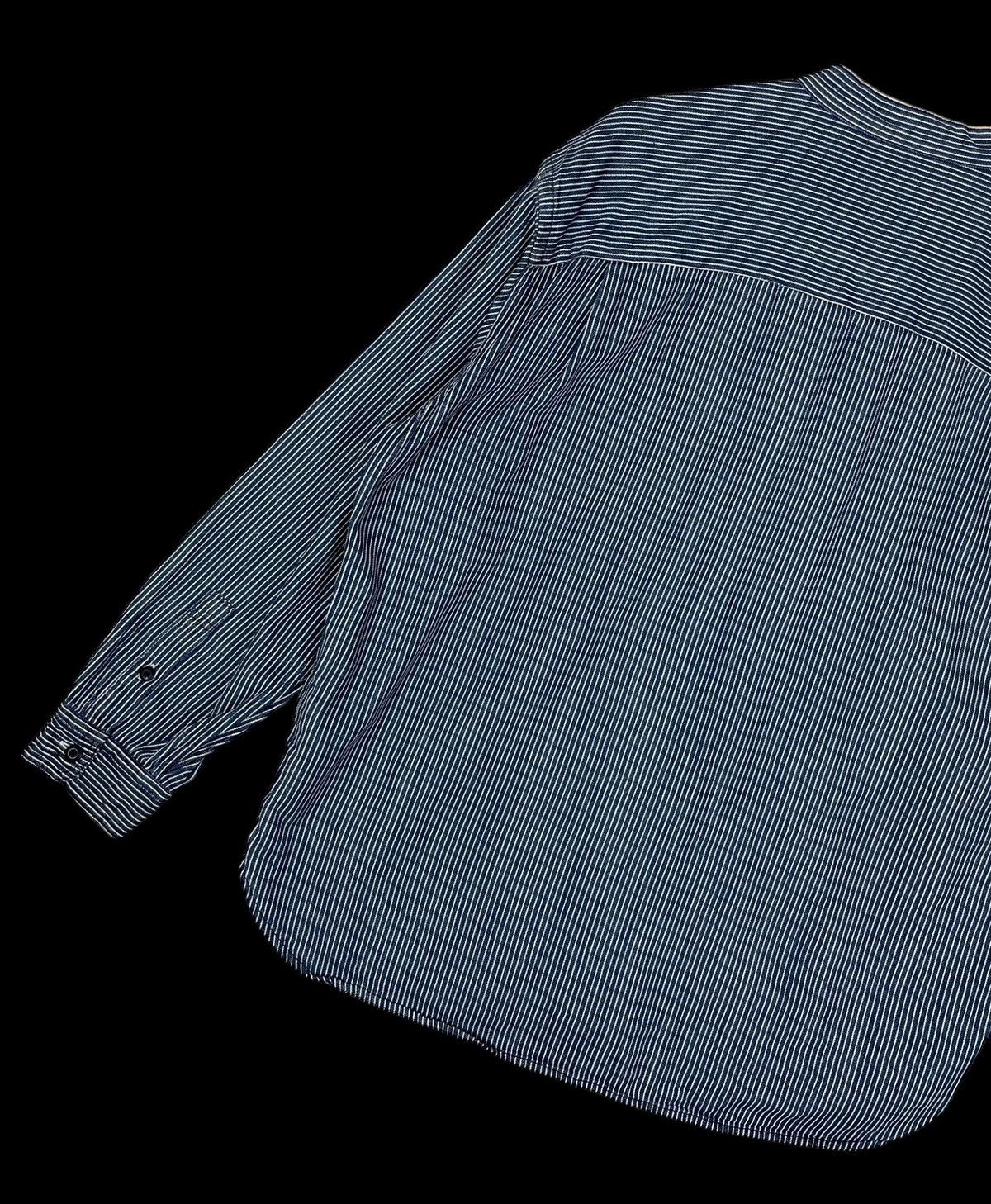 Uniqlo Uniqlo Wabash Mandarin Collar Button Up Shirt Size US L / EU 52-54 / 3 - 9 Thumbnail