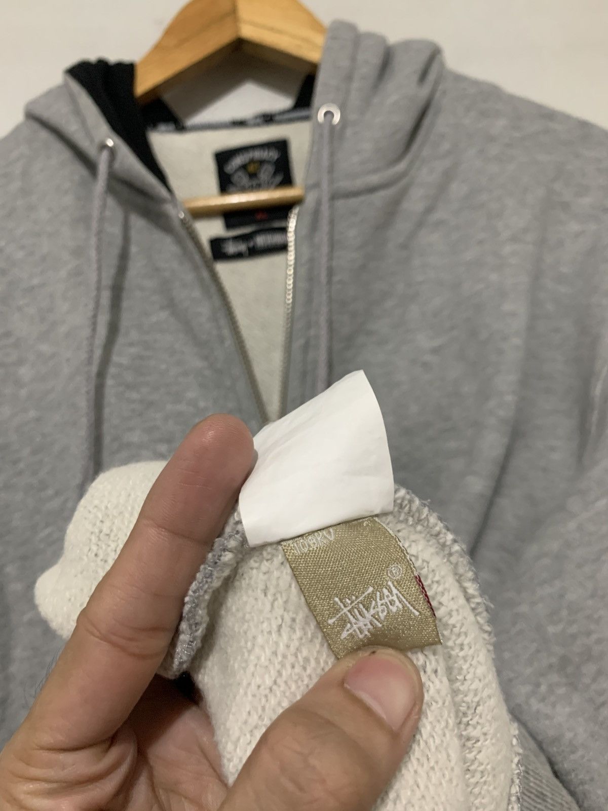 Neighborhood × Stussy Vintage Stussy X Neighborhood Hoodie (Reflecto) Size US XL / EU 56 / 4 - 8 Thumbnail