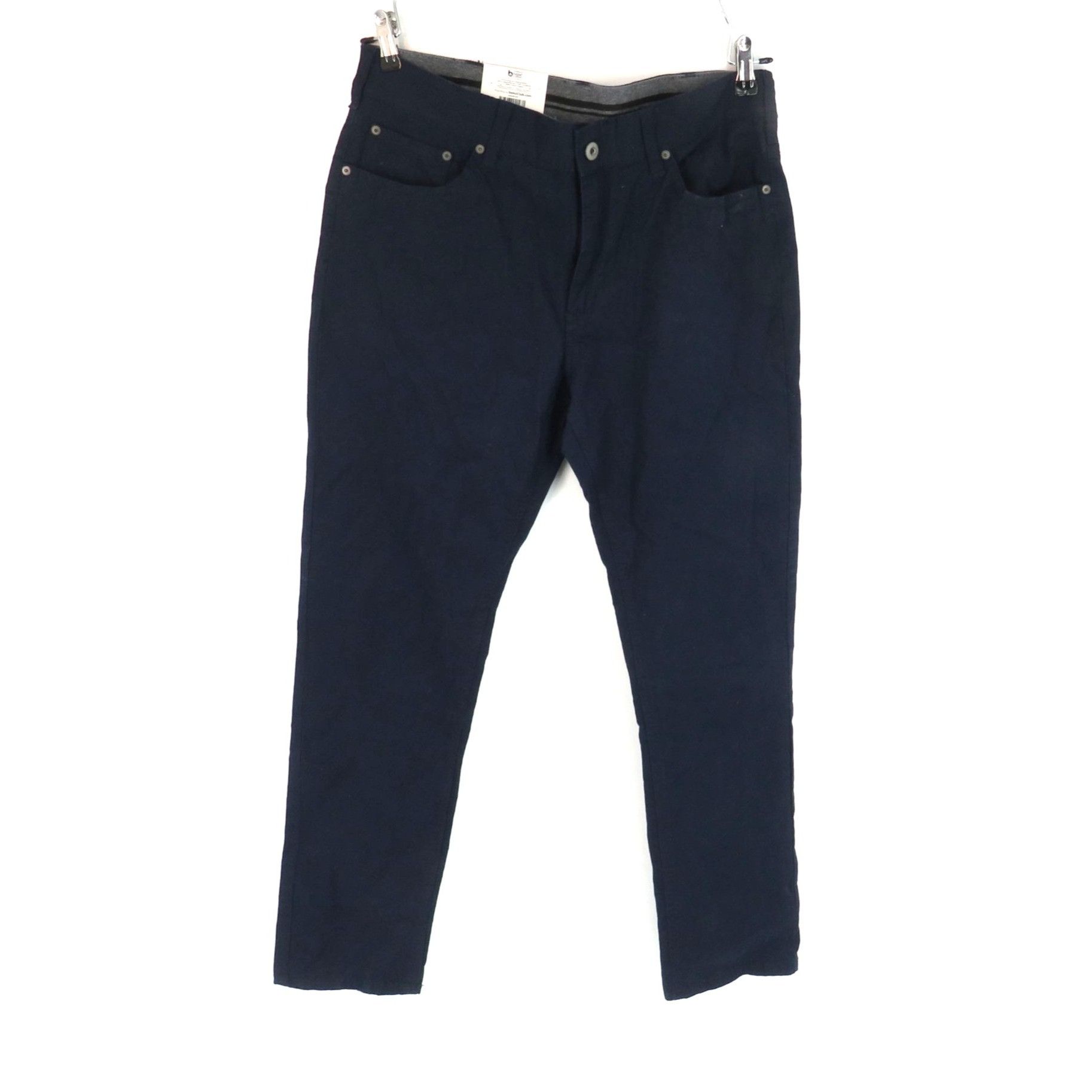 Other Members Mark Mason Blue Straight Fit 5 Pocket Pant 34x32 Str Size US 34 / EU 50 - 1 Thumbnail