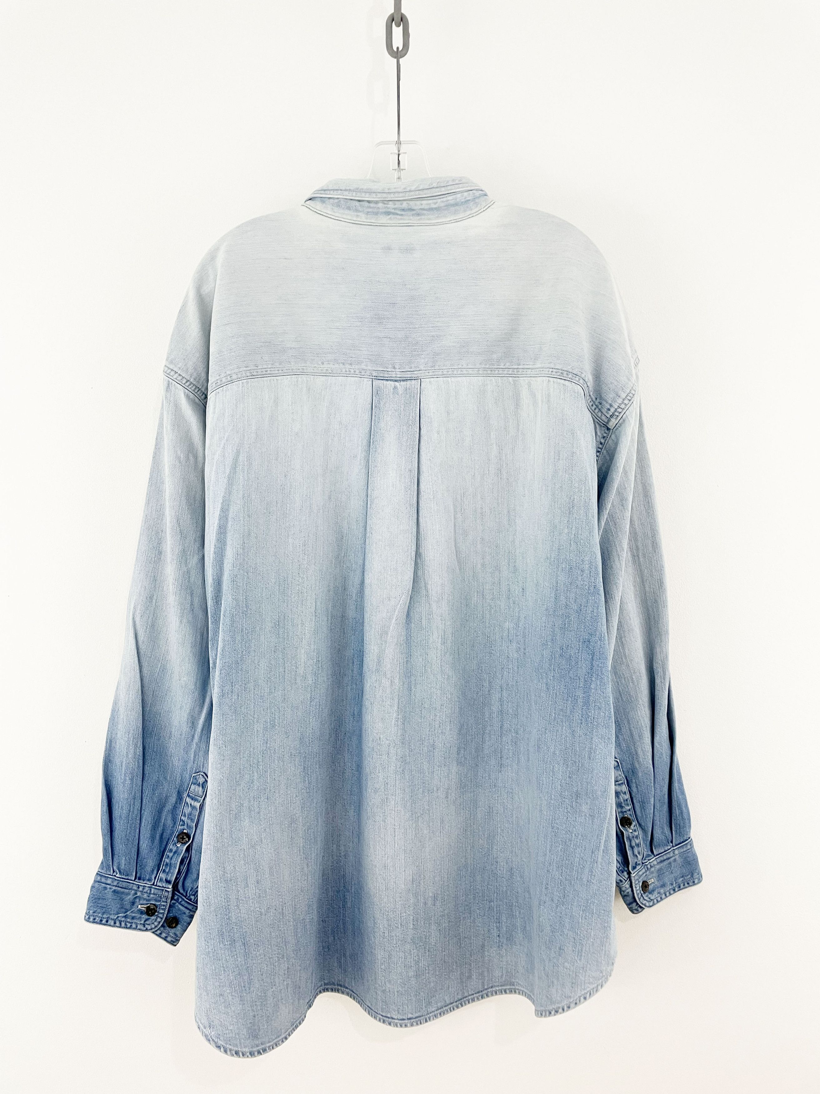 Kapital Cargo Denim Shirt Size US XXL / EU 58 / 5 - 9 Thumbnail