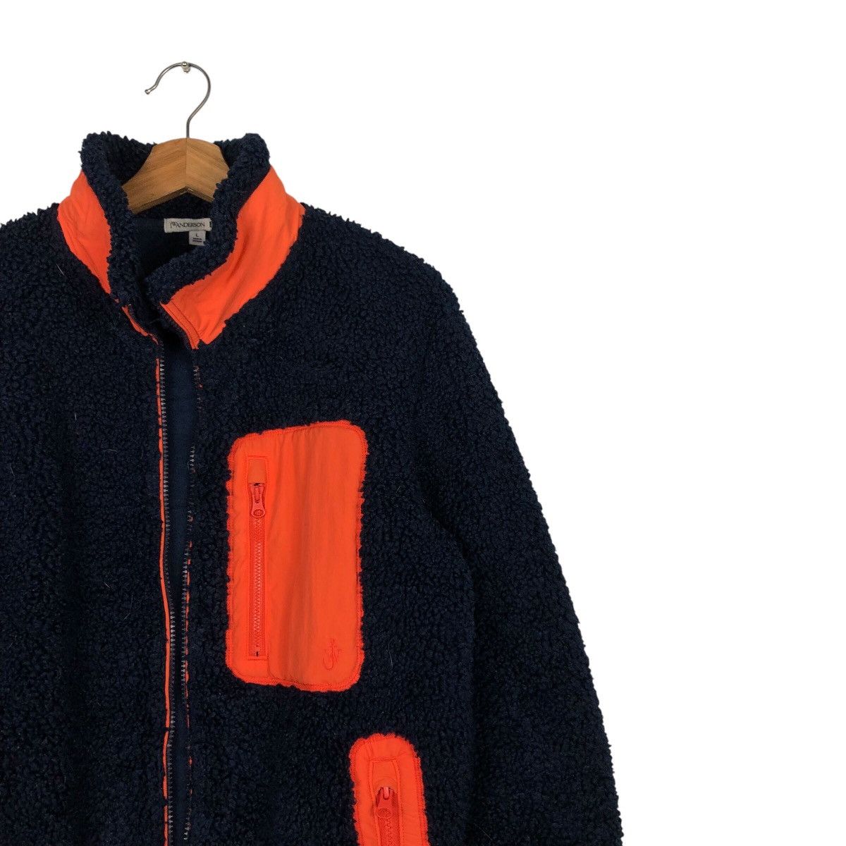 Japanese Brand 📌Vintage Zipper Fleece Jacket Uniqlo J.W.Anderson Size US L / EU 52-54 / 3 - 7 Thumbnail