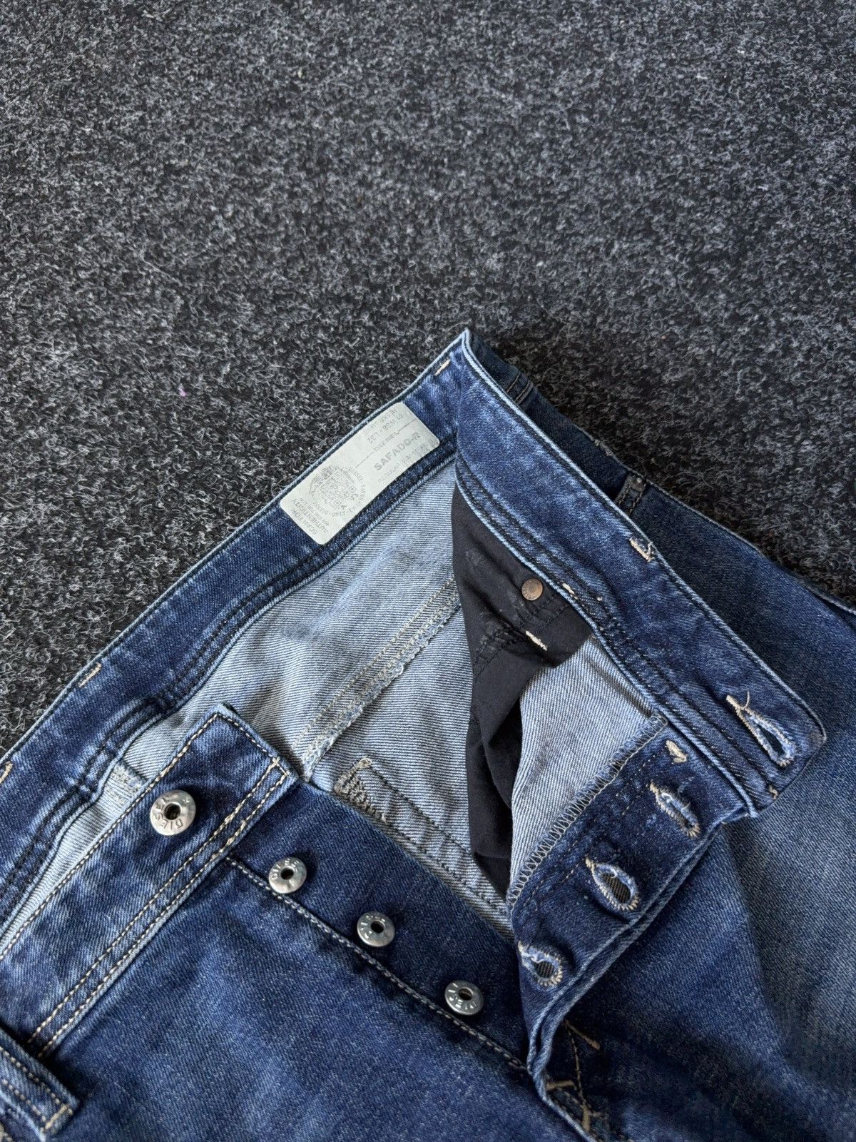 Diesel Luxury Avant Garde Diesel Safado-R Straight Jeans retro Size US 38 / EU 54 - 8 Thumbnail