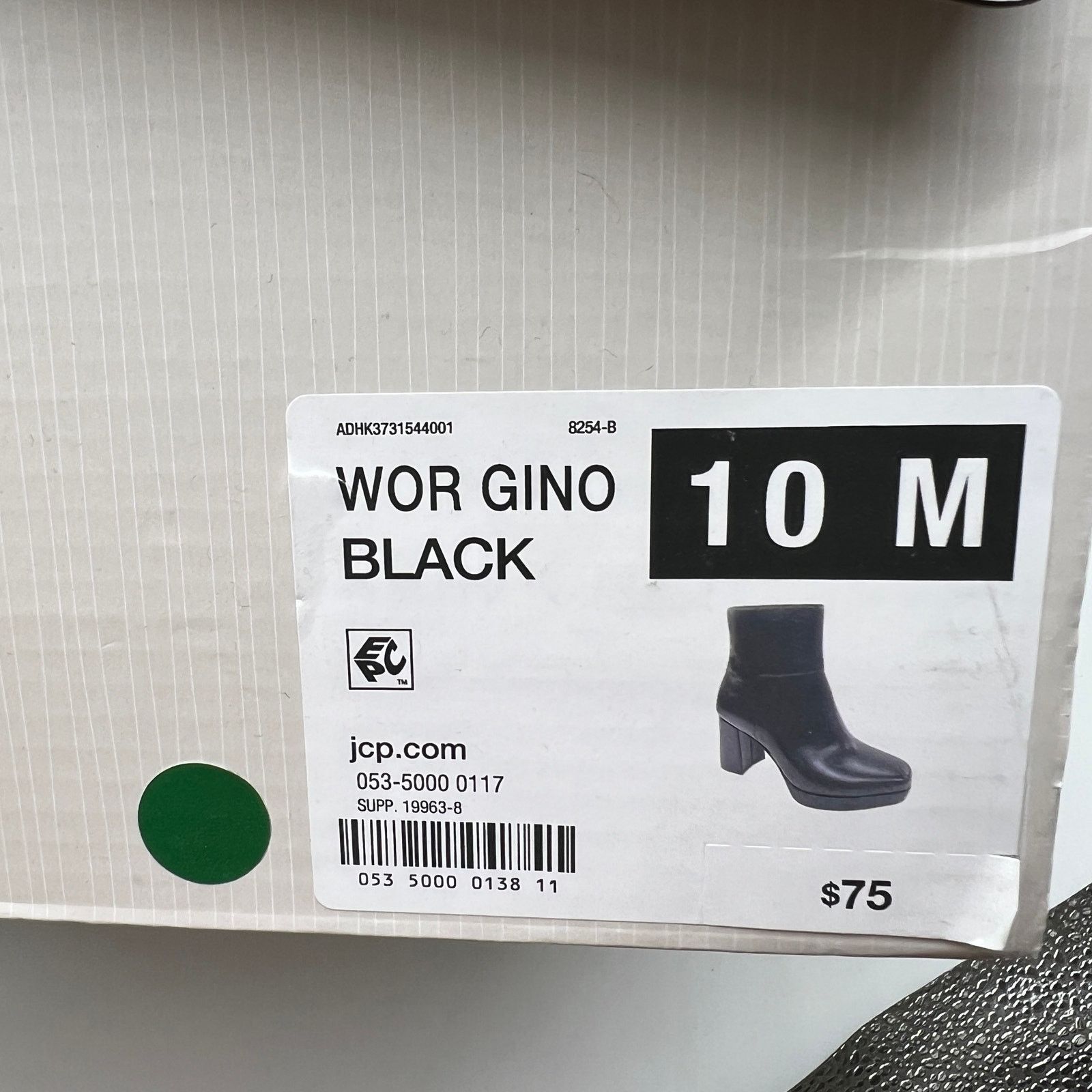 Other Worthington Women’s Gio Block Heel Booties Black Size US 10 / IT 40 - 11 Thumbnail