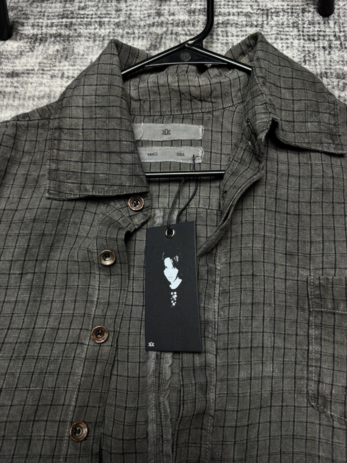 K-Two Studios K Two Studios Checkered Dyed Flannel Shirt Size US S / EU 44-46 / 1 - 4 Thumbnail