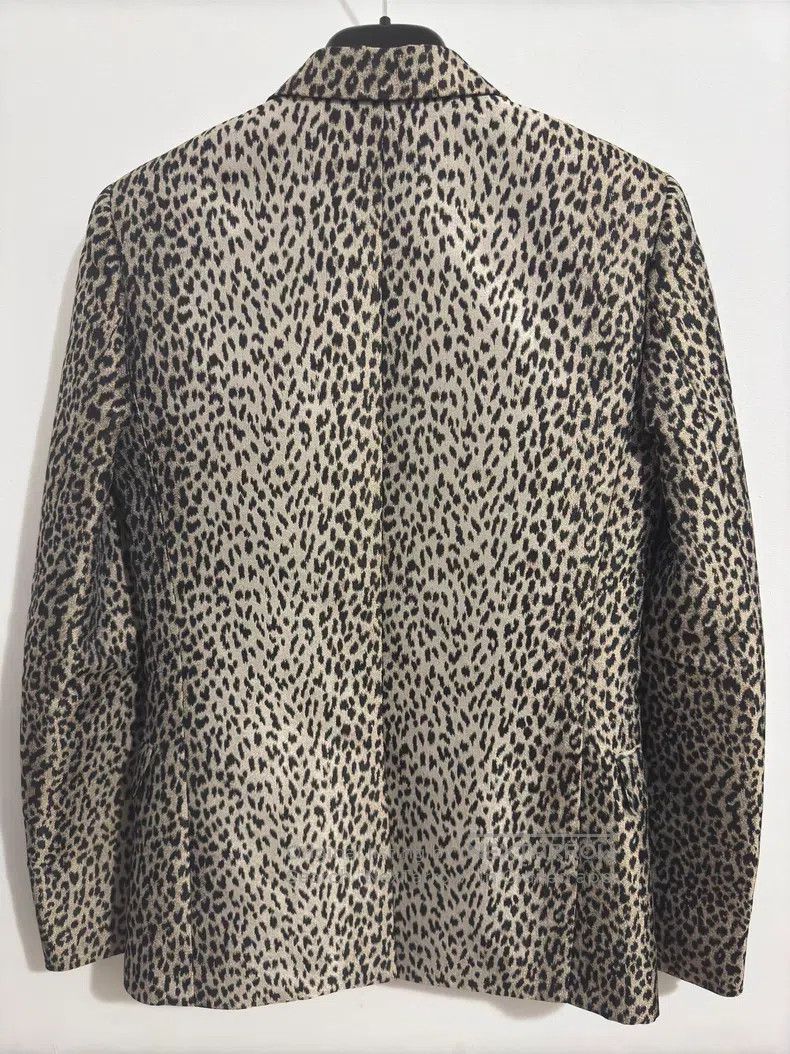Saint Laurent Paris Saint Laurent Paris Satin Peak Lapel Smoking Suit with Leo Size US XS / EU 42 / 0 - 2 Thumbnail