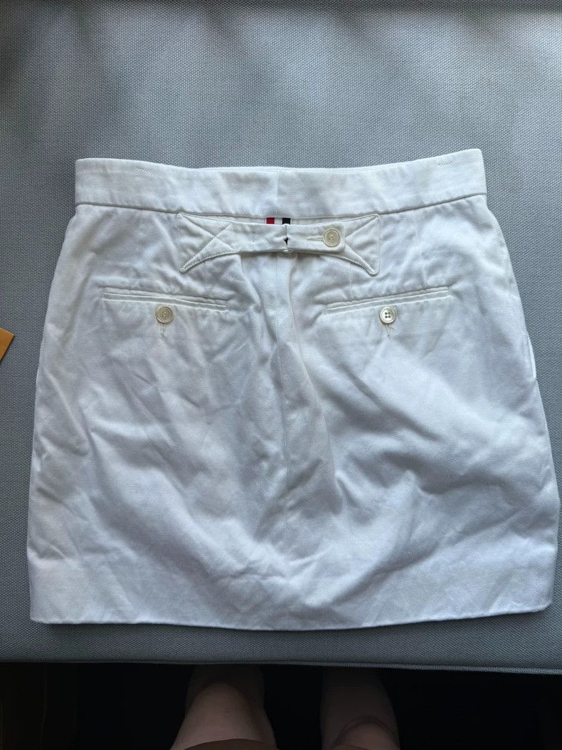 Thom Browne Thom Browne White half-length skirt Size 26" / US 2 / IT 38 - 7 Thumbnail