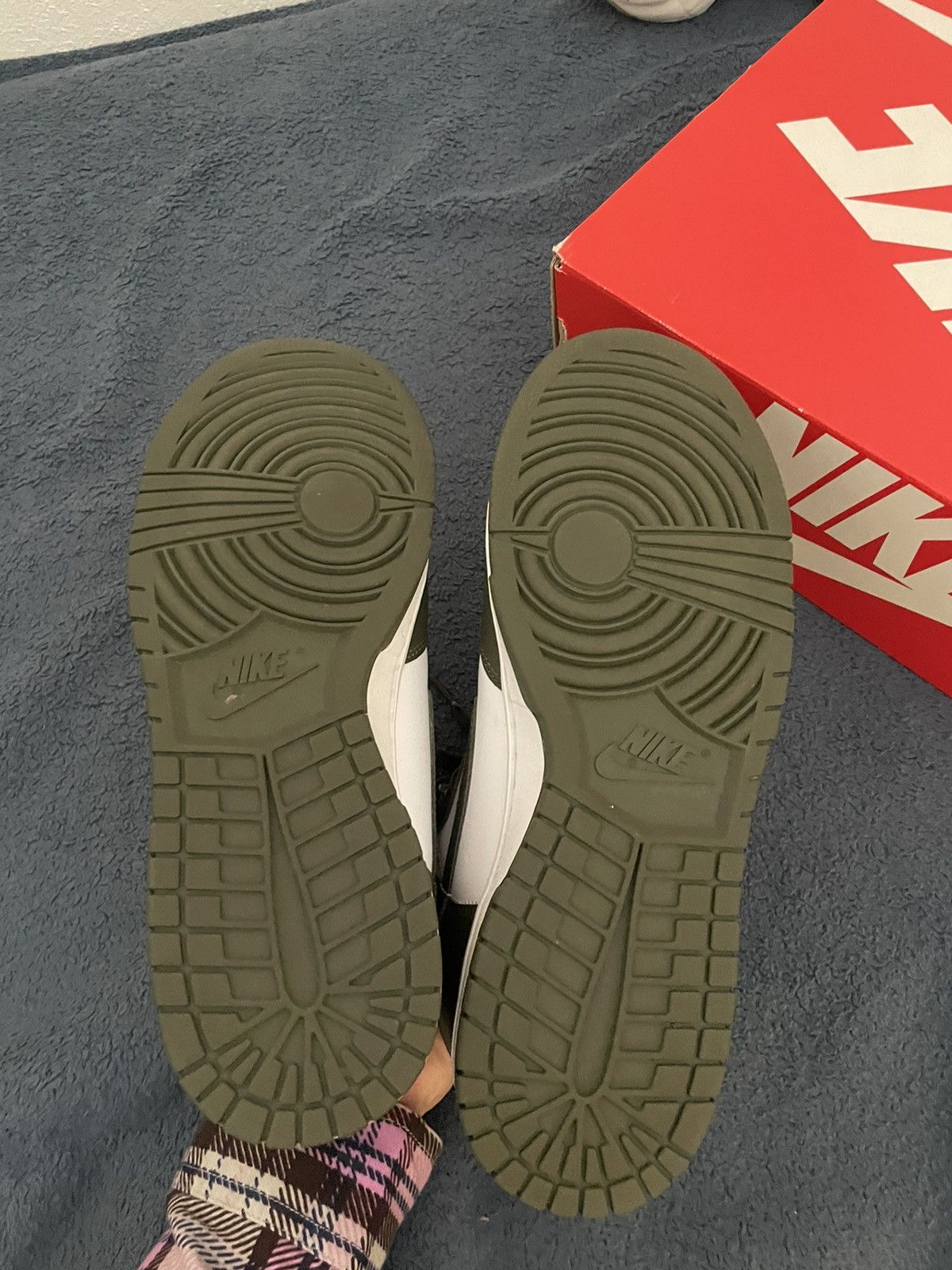 Nike Nike Dunk Hi retro “Cargo Khaki” SIZE 10 Size US 10 / EU 43 - 4 Thumbnail