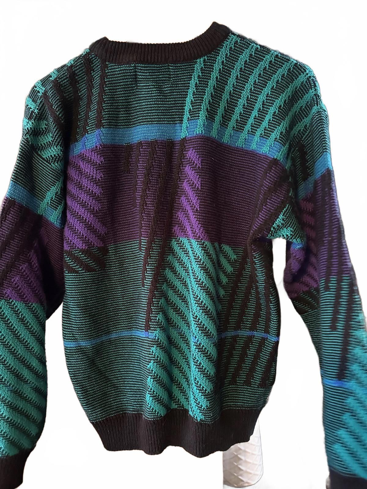 Anchor Blue Anchor Blue 90s 3D Knit Sweater Korea M Size US M / EU 48-50 / 2 - 2 Thumbnail