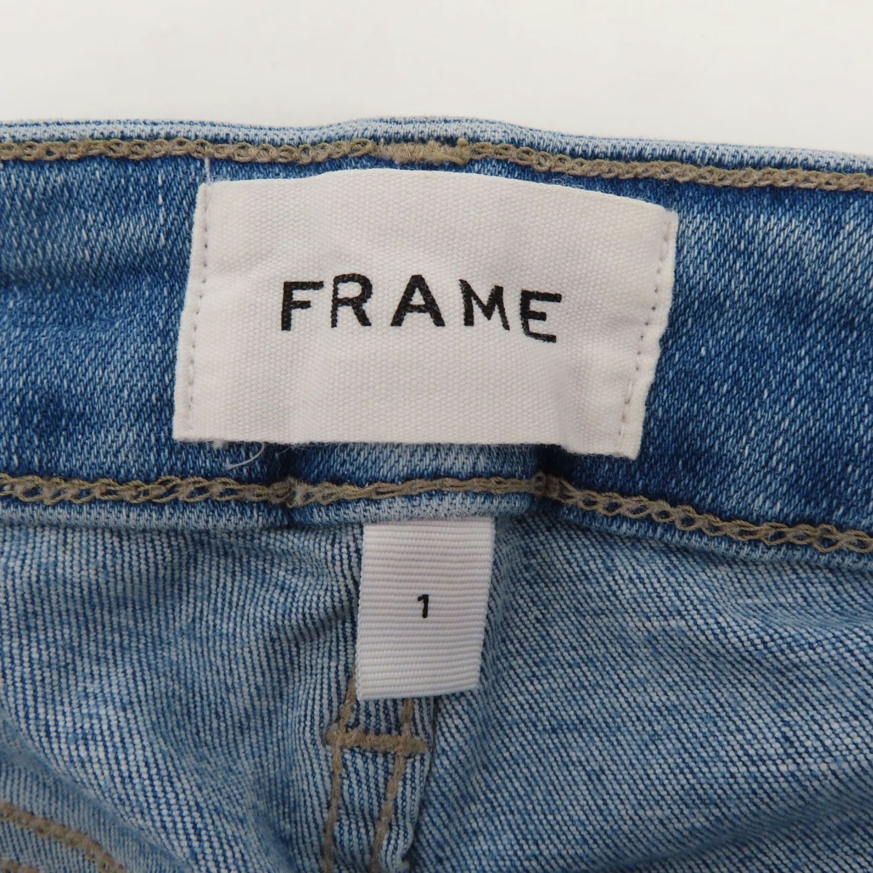 Frame FRAME Jeans Women 1 Le Skinny Light Blue Denim 5-Pocket Pockets Cotton Blend Jeans Shirt? Size 25" / US 0 / IT 36 - 6 Thumbnail