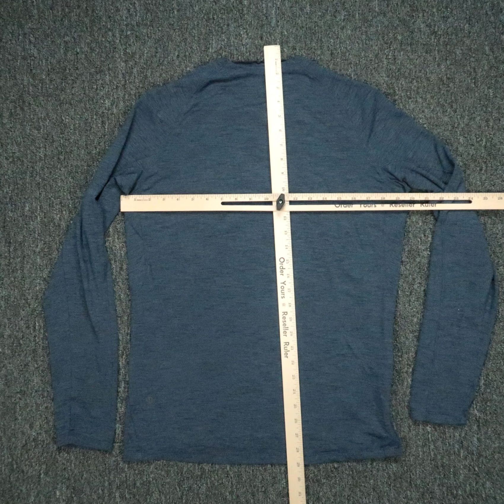 Lululemon Lululemon Pullover Mens M Blue Surge Warm Crew Long Sleeve Activewear Casual Travel Athletic Breathable Lightweight Moisture Wicking 80s? Size US M / EU 48-50 / 2 - 6 Thumbnail