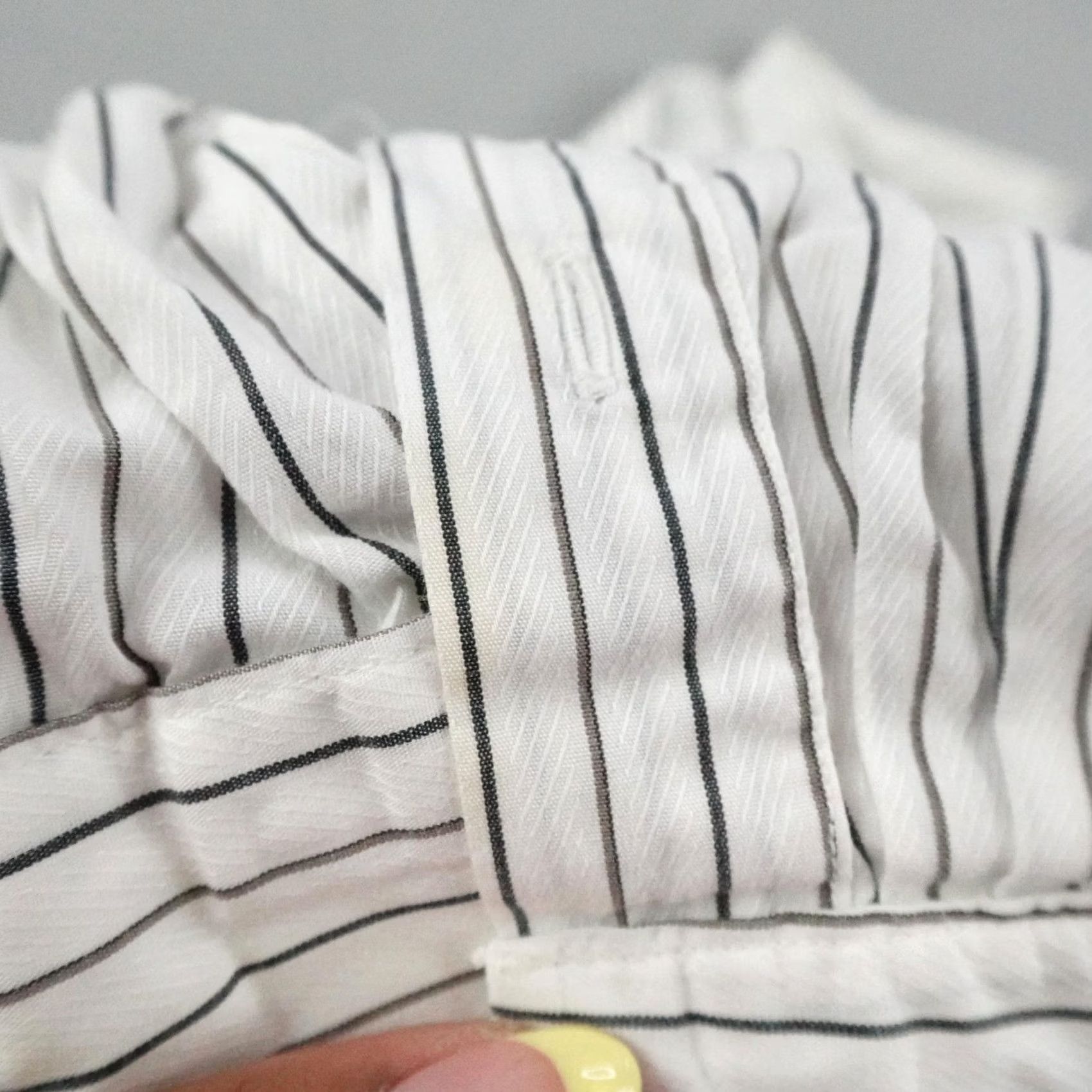 Vintage VINTAGE Gitman Bros Shirt Mens 3XL White Striped Button-Up Frontier 19-35 Big & Tall Long Sleeve Collared 100% Cotton Relaxed Mens Size US XXL / EU 58 / 5 - 5 Thumbnail