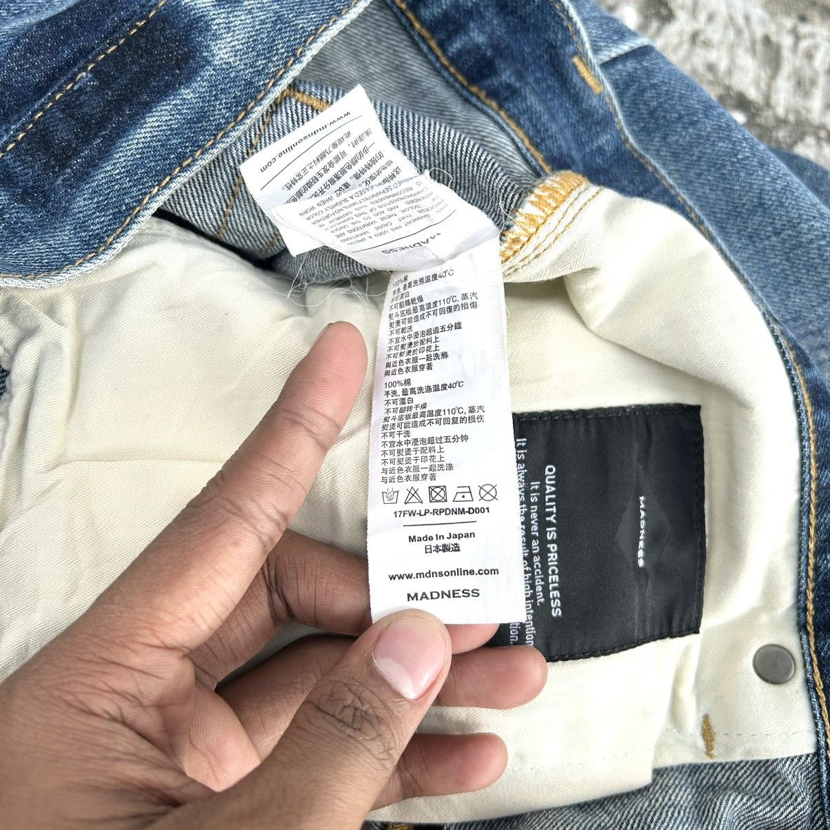 Madness MADNESS 24AW JAPAN Washed Distressed Denim Pants Size US 38 / EU 54 - 20 Thumbnail