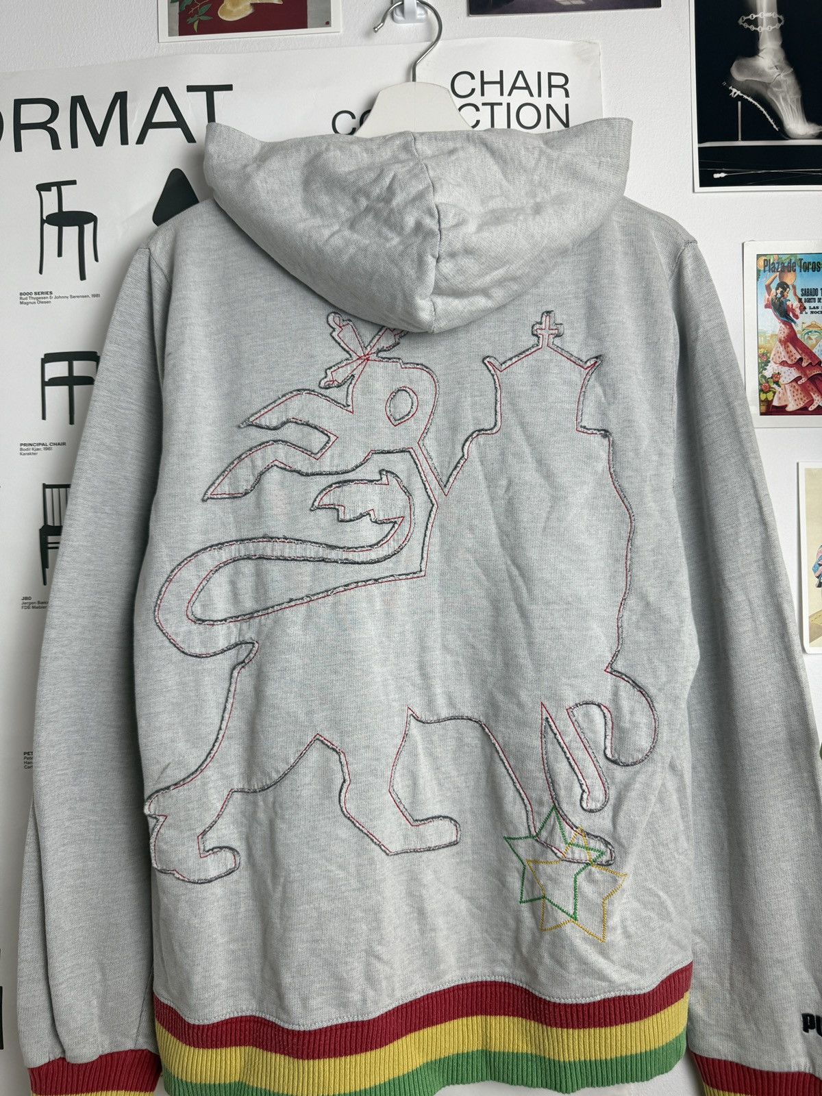 Puma Vintage y2k Puma Jamaica zip hoodie M Regge blockcore ganja Size US M / EU 48-50 / 2 - 9 Thumbnail