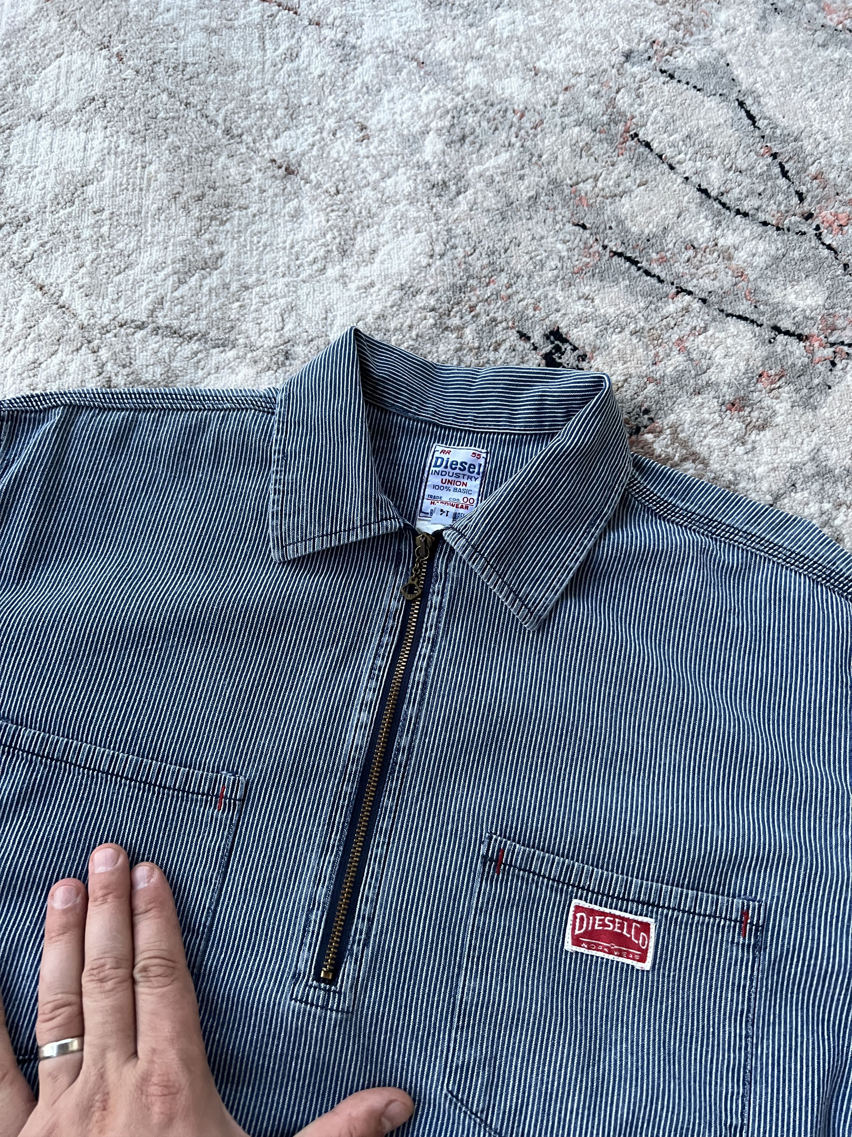 Diesel Y2K Diesel Vintage Zip Shirt Size XL / US 12-14 / IT 48-50 - 4 Thumbnail