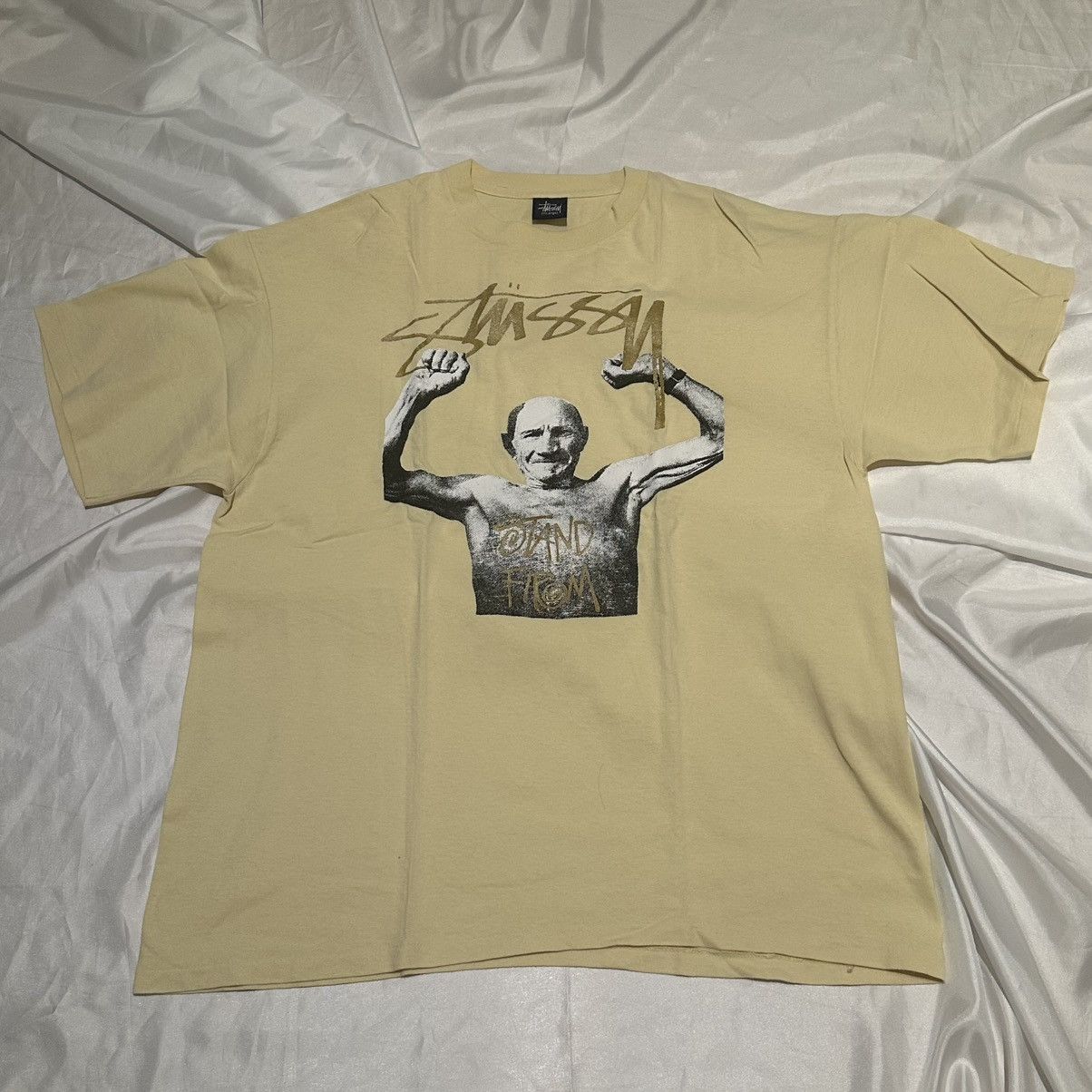 Stussy STUSSY 90s STAND FIRM TSHIRT TEE Size US XL / EU 56 / 4 - 1 Thumbnail