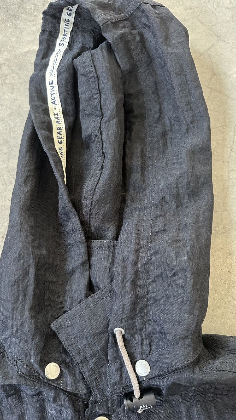 Hai Sporting Gear VINTAGE ISSEY MIYAKE HAI SPORTING GEAR SWEATER HOODED Size US XXL / EU 58 / 5 - 7 Thumbnail