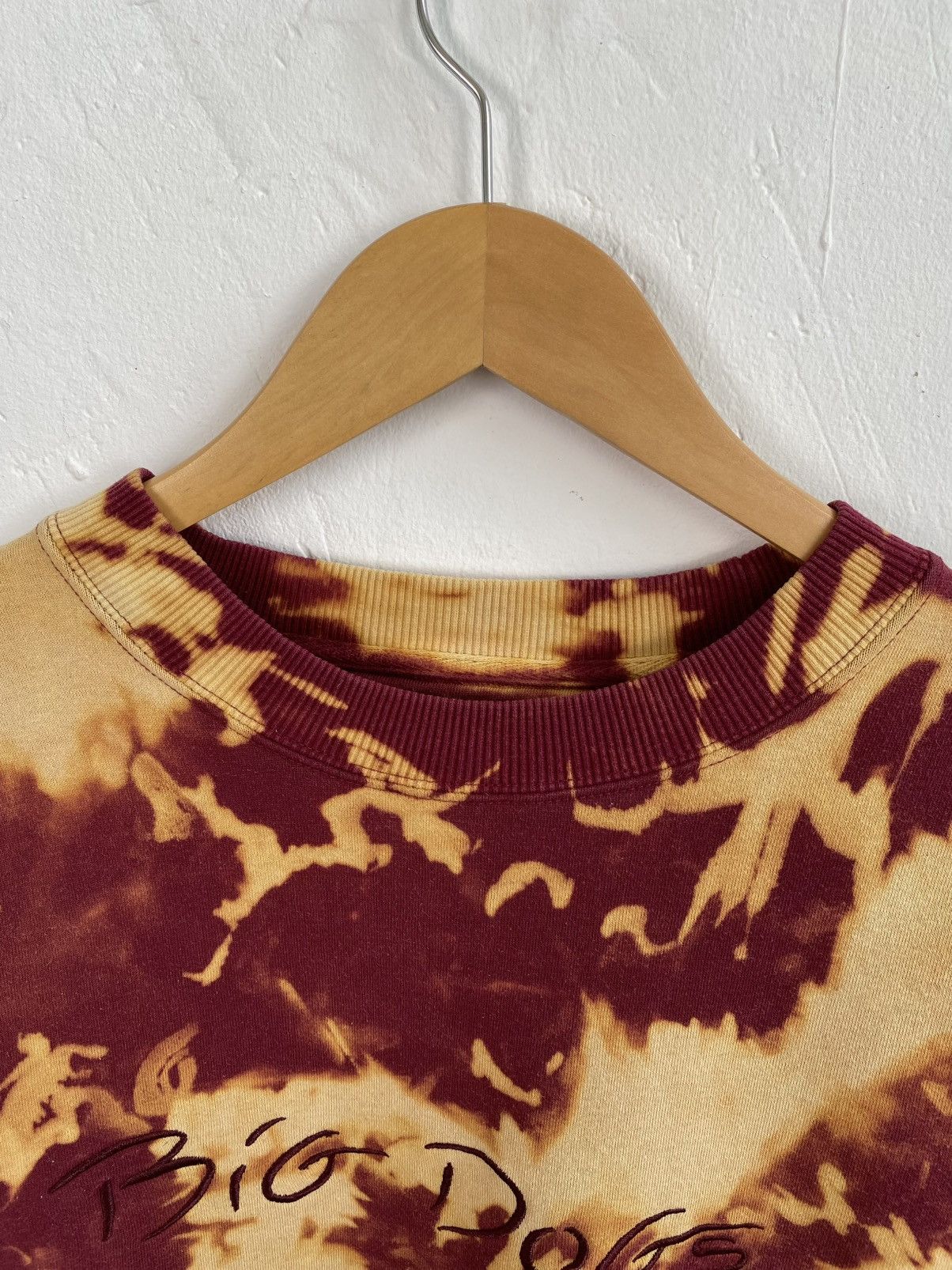 Big Dogs × Vintage Big Dogs Acid Vintage Oversize Sweatshirt Size US L / EU 52-54 / 3 - 9 Thumbnail