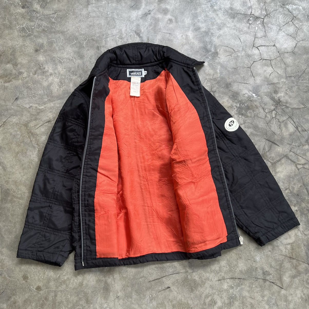 Versace Vintage 90s Versace Young 4 Pocket Zip Jacket Size US XS / EU 42 / 0 - 2 Thumbnail