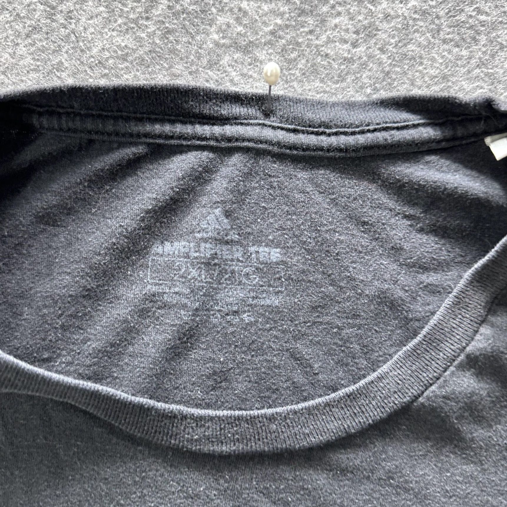 Adidas Adidas Shirt Mens 2XL Black Amplifier Logo Graphic Tee Tagless Athletic Size US XXL / EU 58 / 5 - 3 Thumbnail