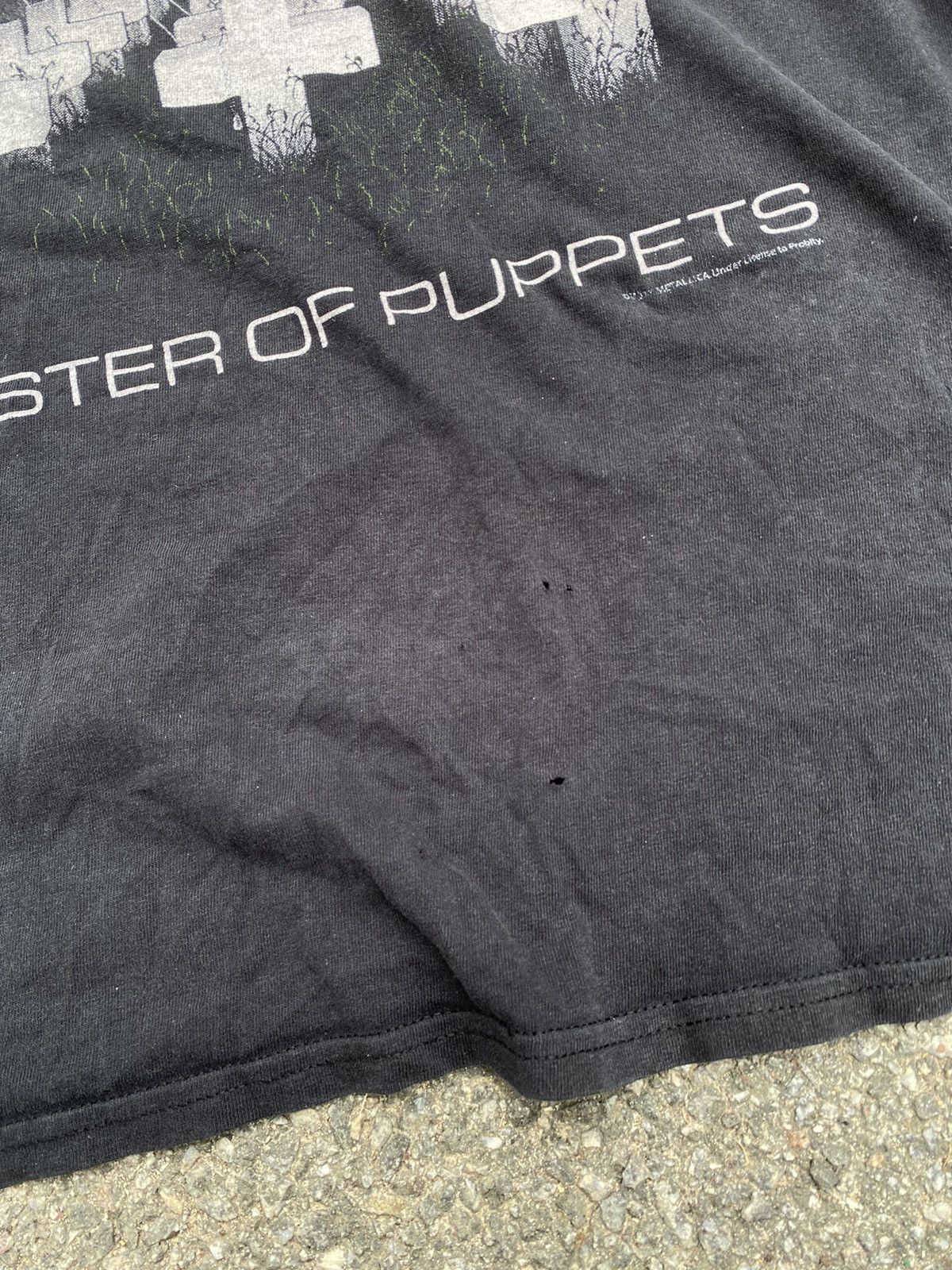 Band Tees × Metallica × Vintage 90s VINTAGE Metallica Master of Puppets T-Shirt Tee Size US XL / EU 56 / 4 - 7 Thumbnail