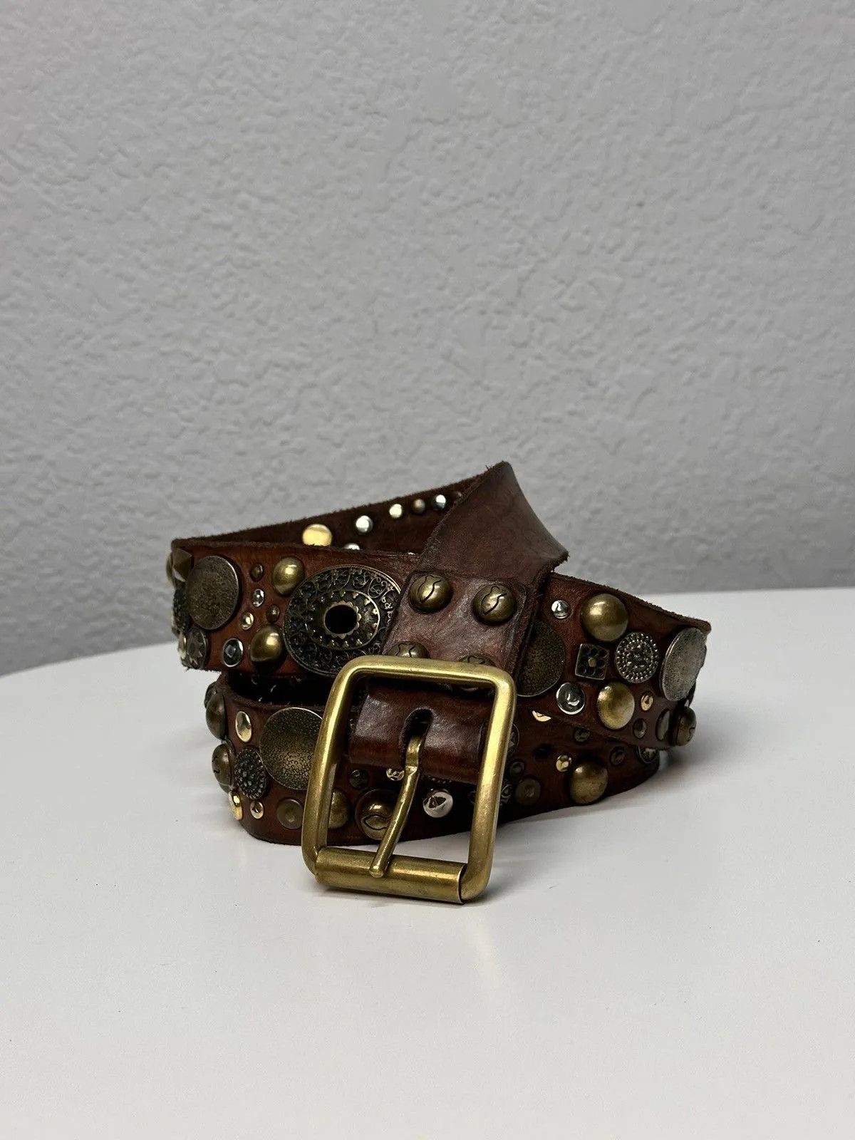 Other Vintage Belt B.B.Simon leather Avantgarde Hysteric Glamour Size ONE SIZE - 4 Thumbnail