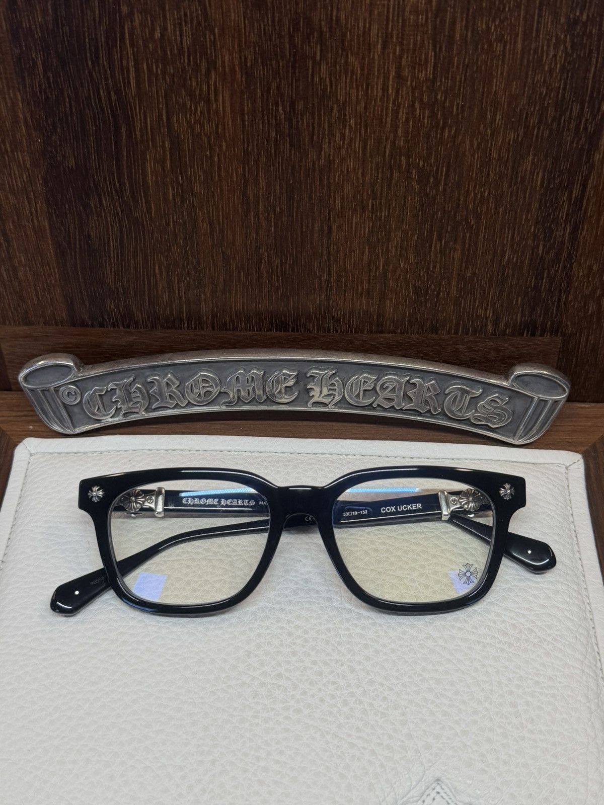 Chrome Hearts Chrome Hearts Cox Ucker Glasses Size ONE SIZE - 2 Thumbnail