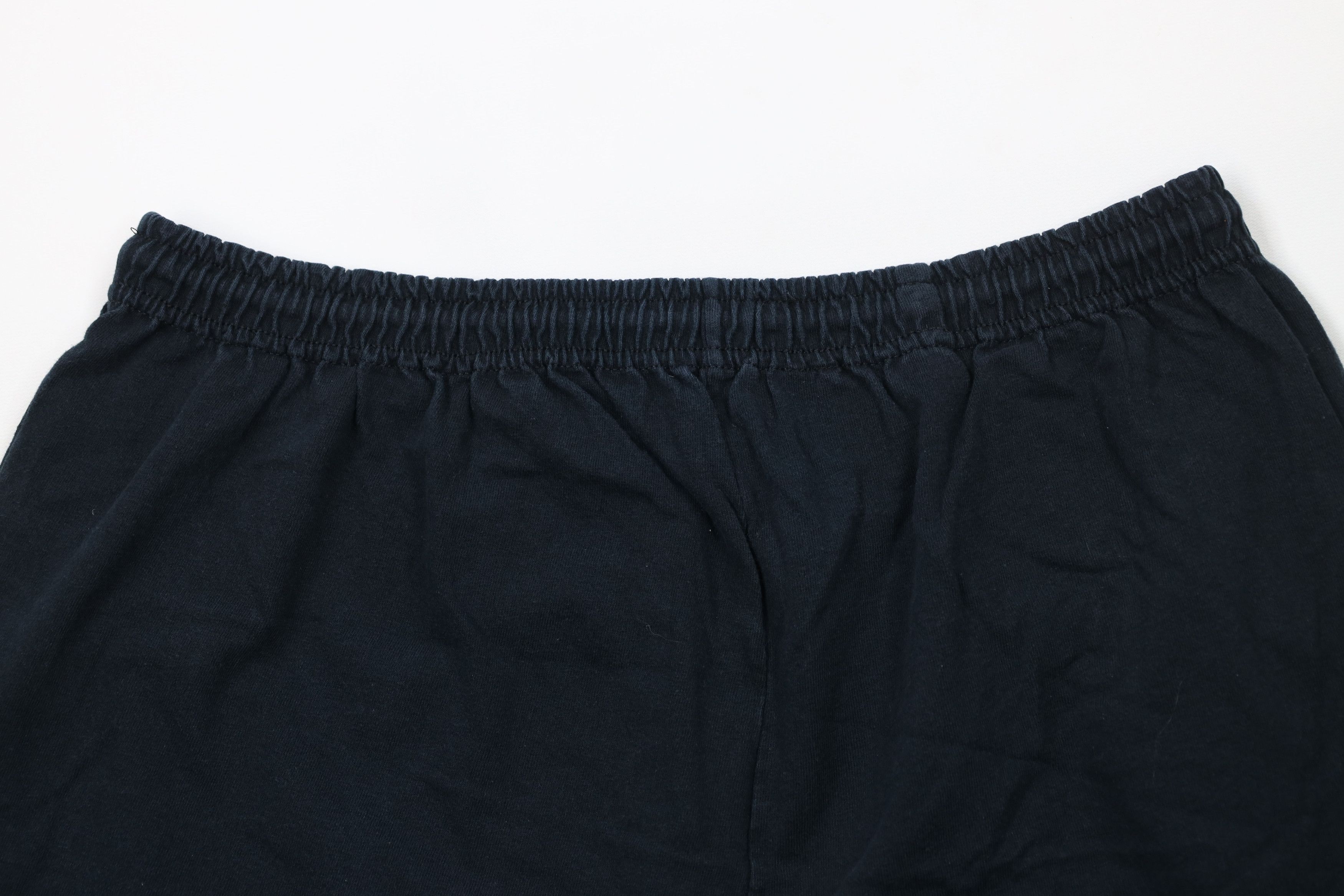 Vintage Vintage 90s Streetwear Blank Above Knee Cotton Shorts Black Size US 36 / EU 52 - 8 Thumbnail