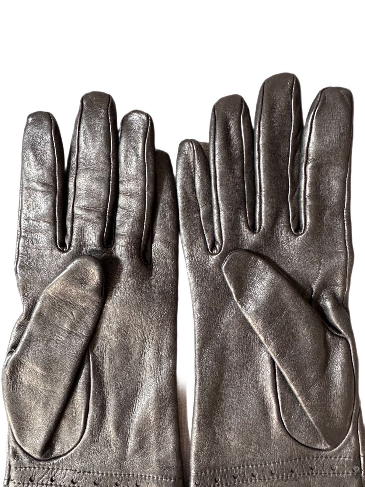 Hermes Hermès Black Lambskin Opera Gloves – Size 8 Size ONE SIZE - 6 Thumbnail