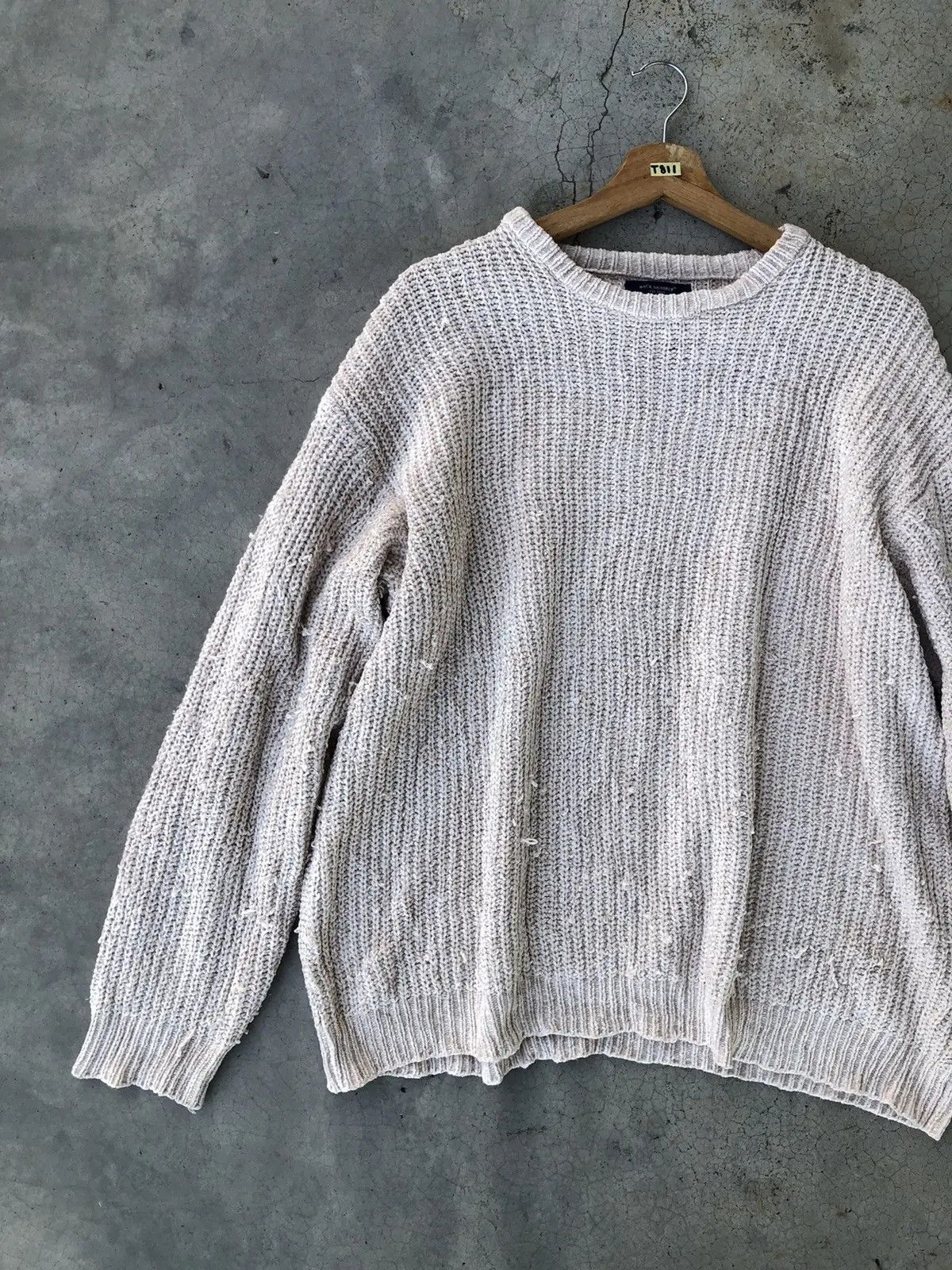 Vintage Vintage Back Number Pullover/Jumper Knitsweater Size US XXL / EU 58 / 5 - 3 Thumbnail