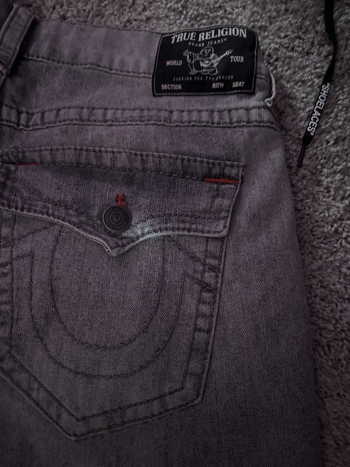 True Religion × Vintage grey true religion pants Size US 36 / EU 52 - 3 Thumbnail