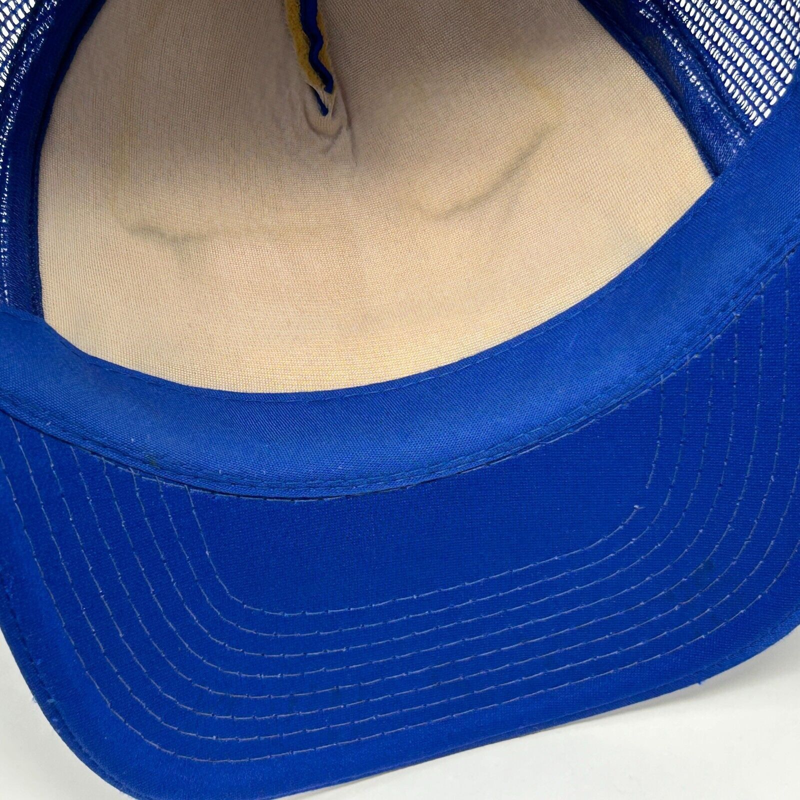 Vintage Vintage Chatsworth Baseball Trucker Hat Cap 80s Blue Size ONE SIZE - 5 Thumbnail