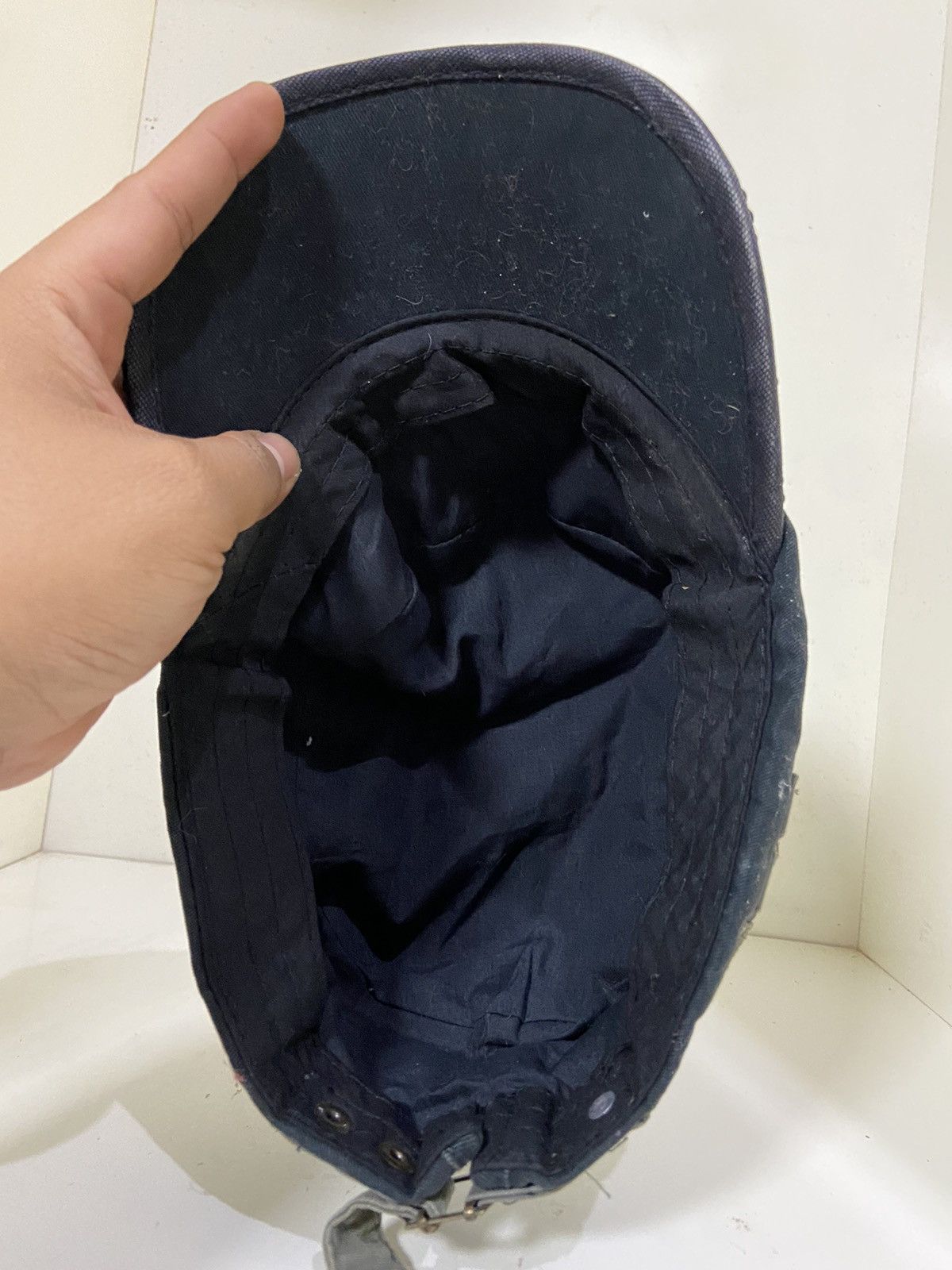 If Six Was Nine × Japanese Brand × Le Grande Bleu (L.G.B.) 2000s patrol hat punk skulls if six was nine style Size ONE SIZE - 8 Thumbnail